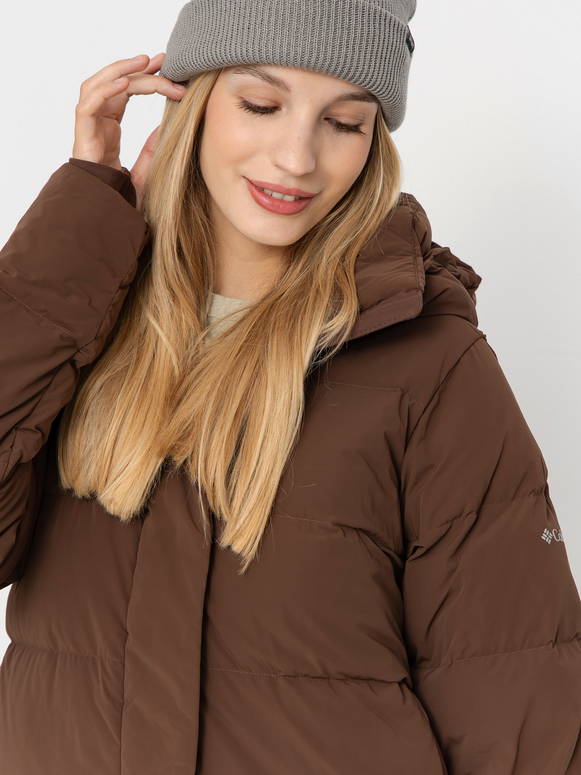 Яке Columbia Amaze Puff Hooded Wmn (tobacco)