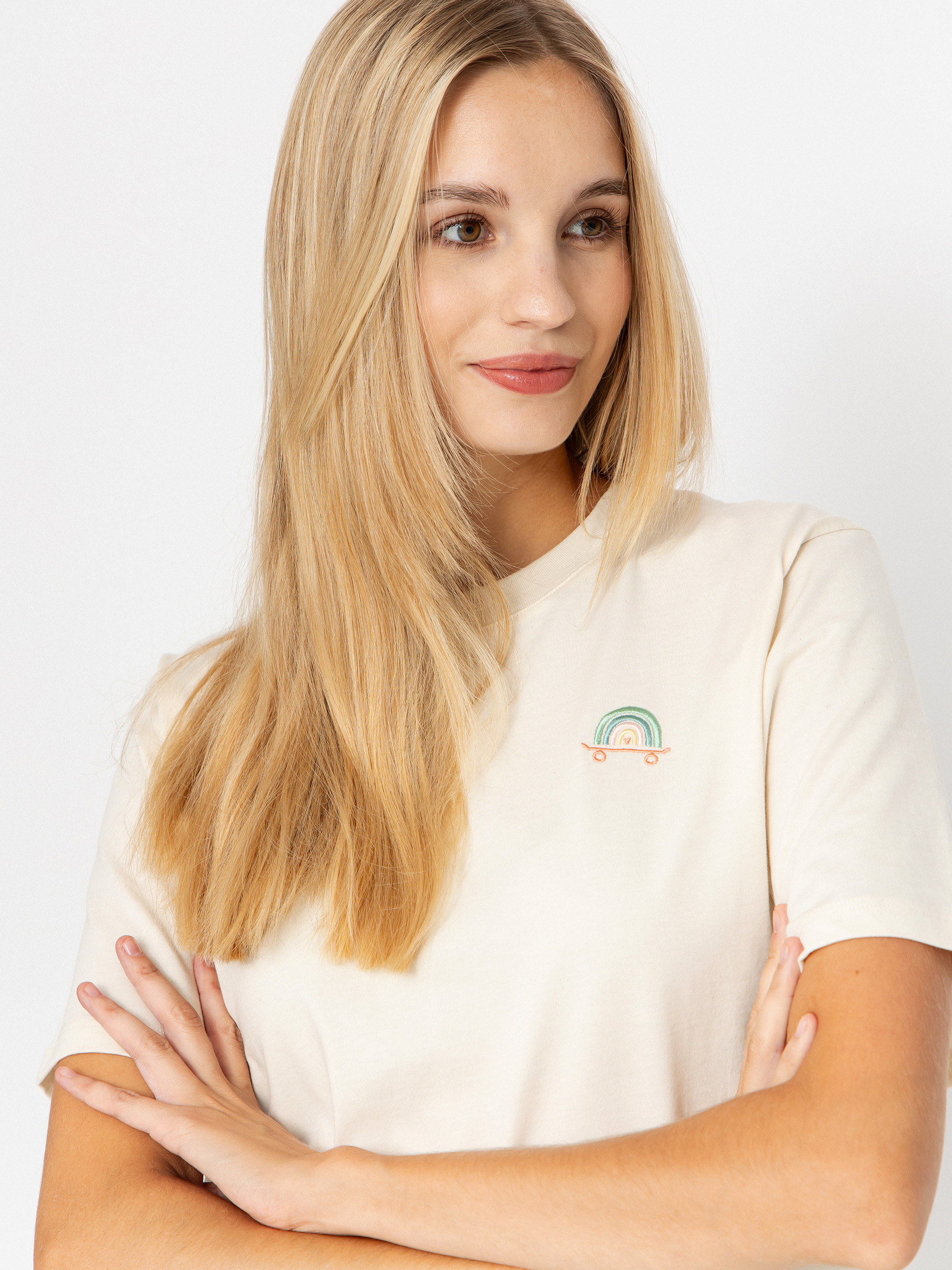 Тениска Iriedaily Skate Heart Wmn (undyed)