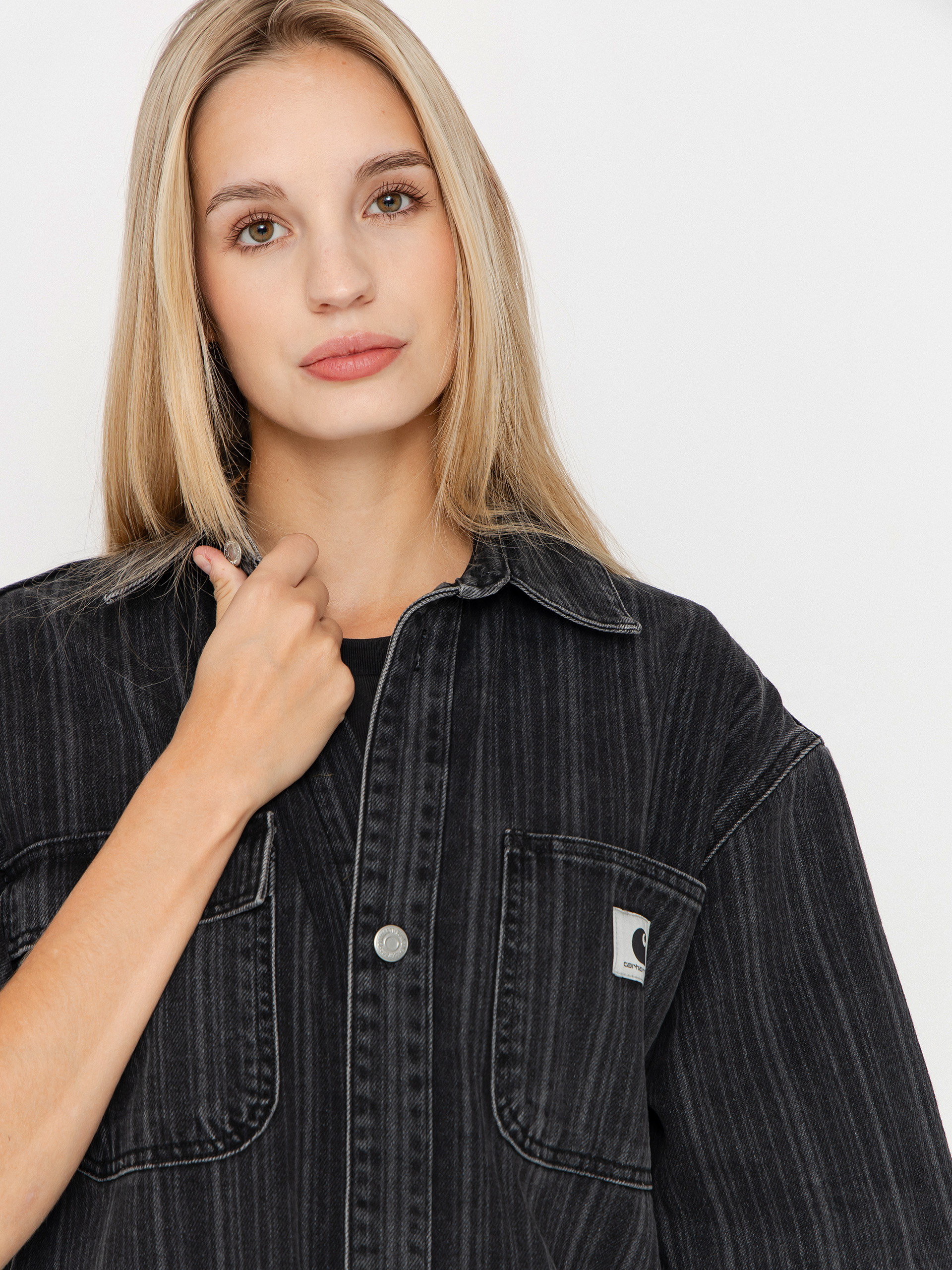 Рокля Carhartt WIP Rylan Dress Wmn (rylan stripe/black/stone washed)
