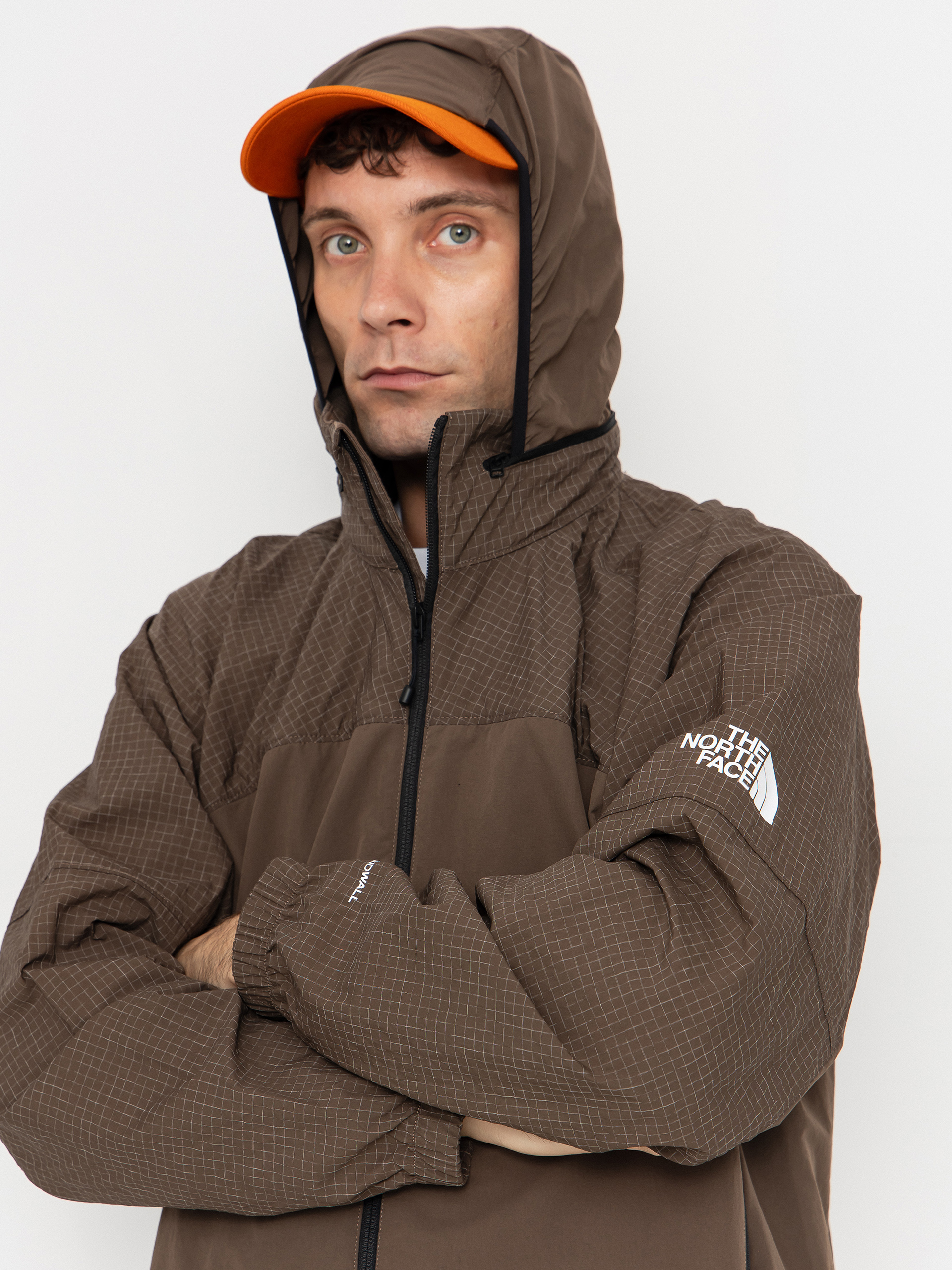 Яке The North Face Hke Utility Wind (smokey brown)