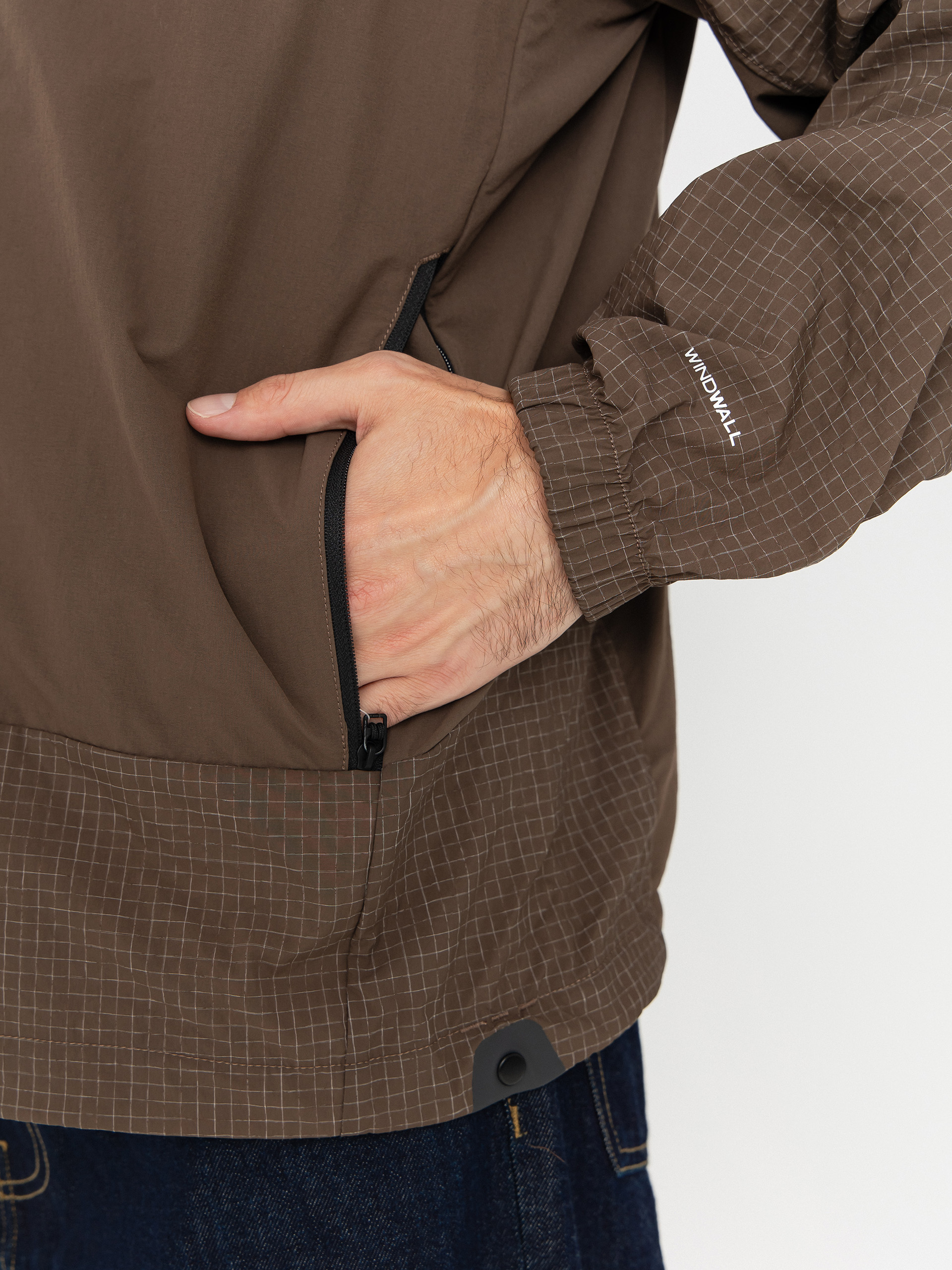 Яке The North Face Hke Utility Wind (smokey brown)