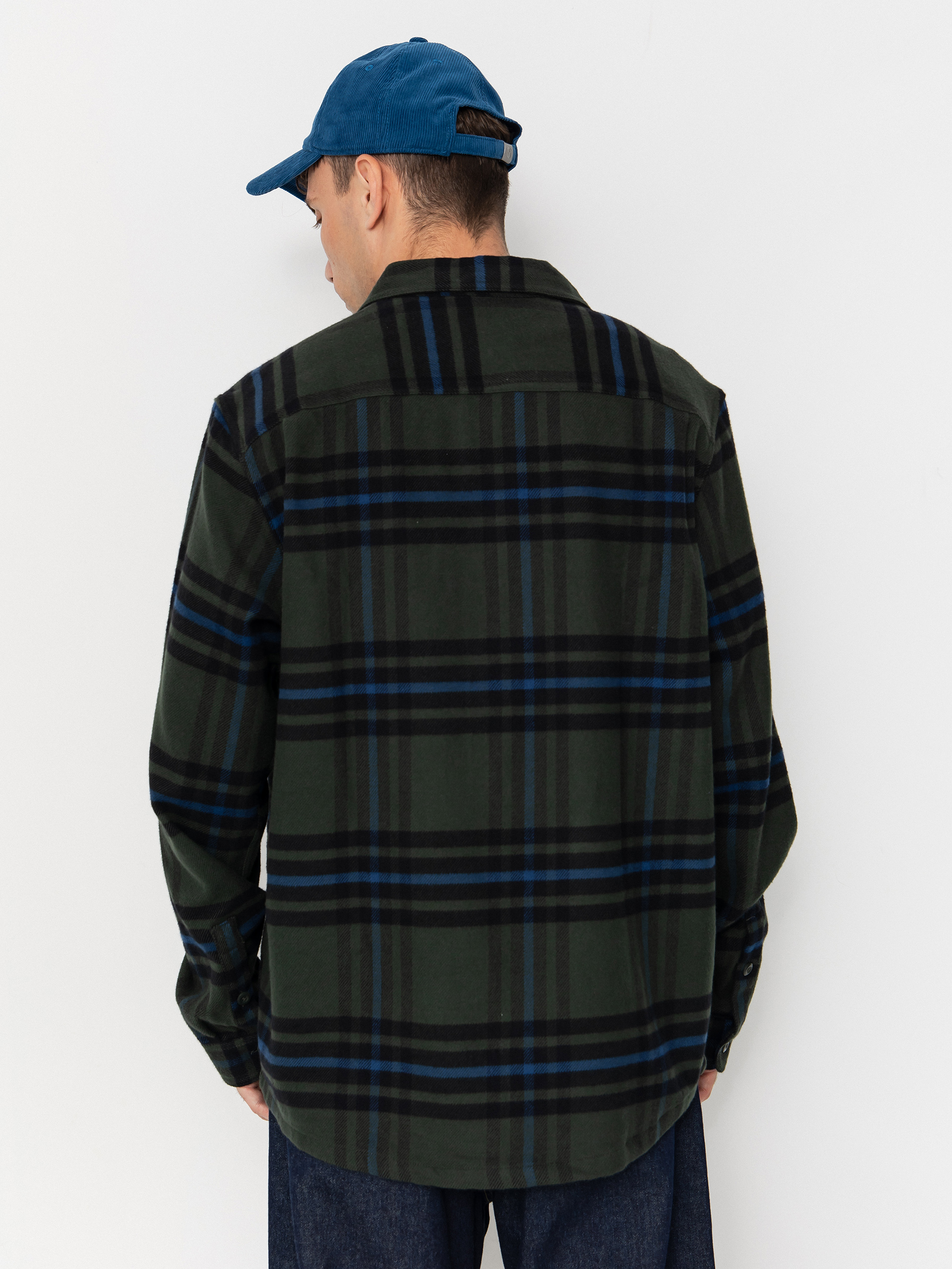 Риза Patagonia Fjord Flannel (catch old growth green)