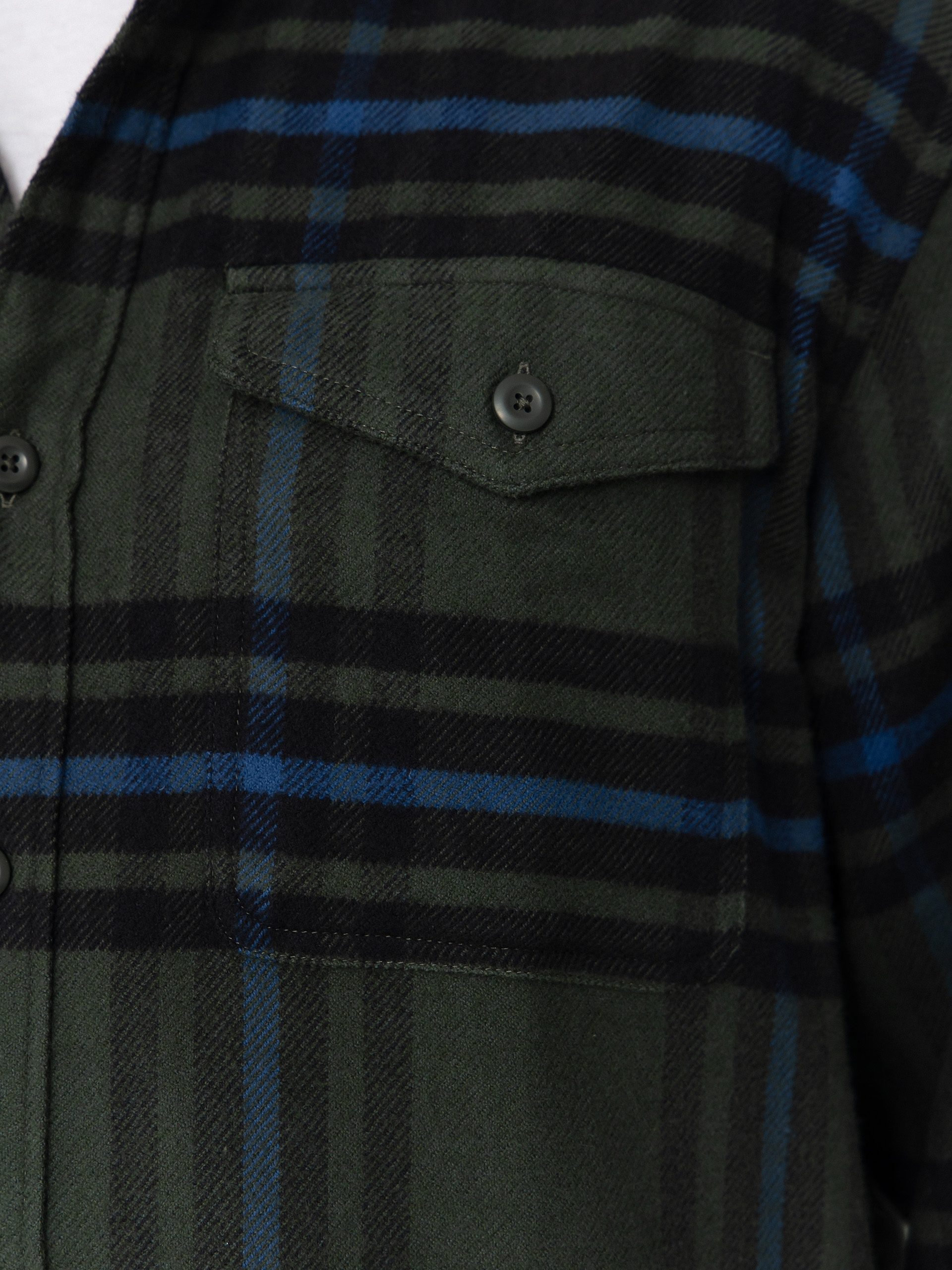 Риза Patagonia Fjord Flannel (catch old growth green)
