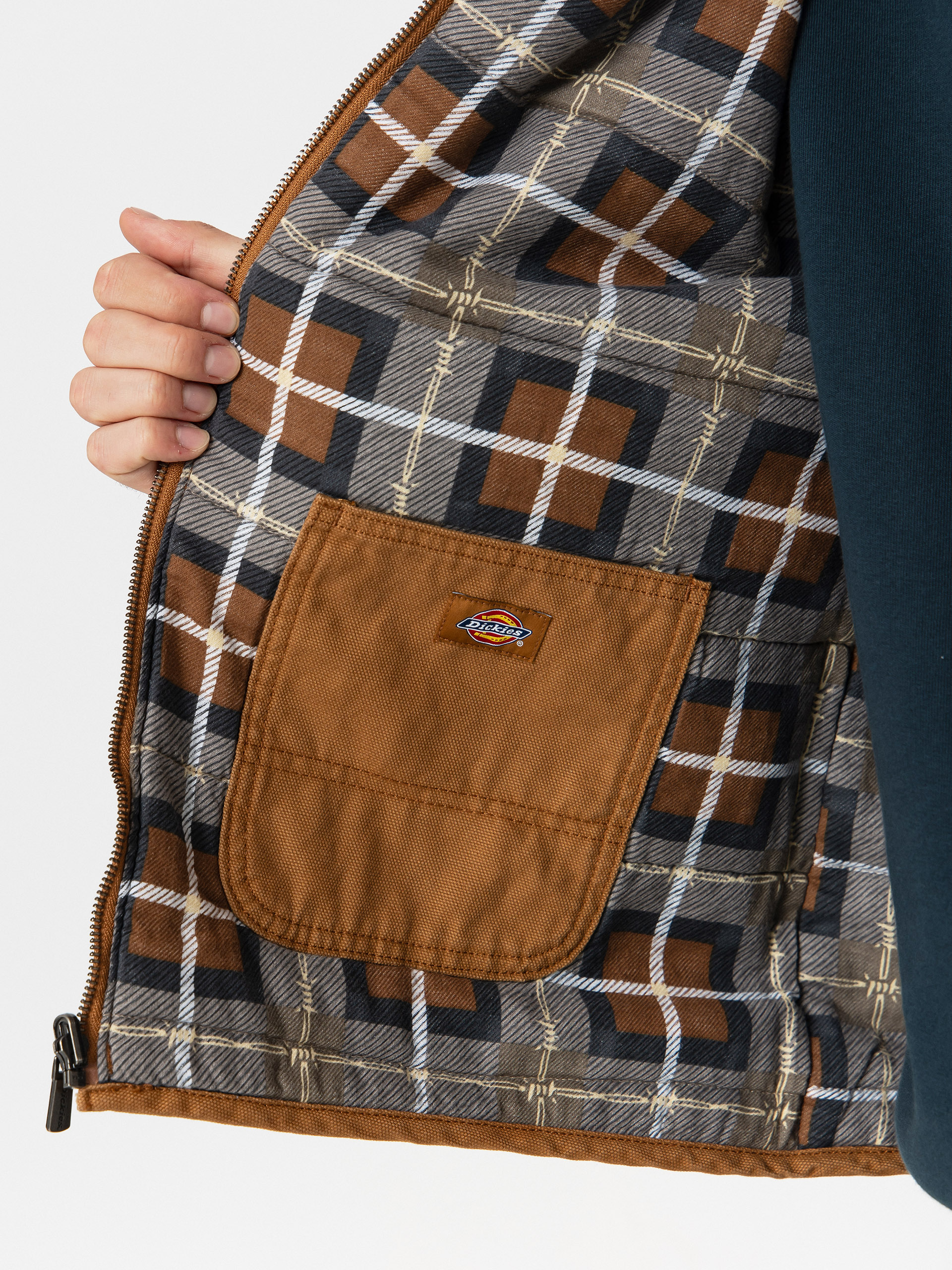 Елек Dickies x Thrasher Vest (brown duck)