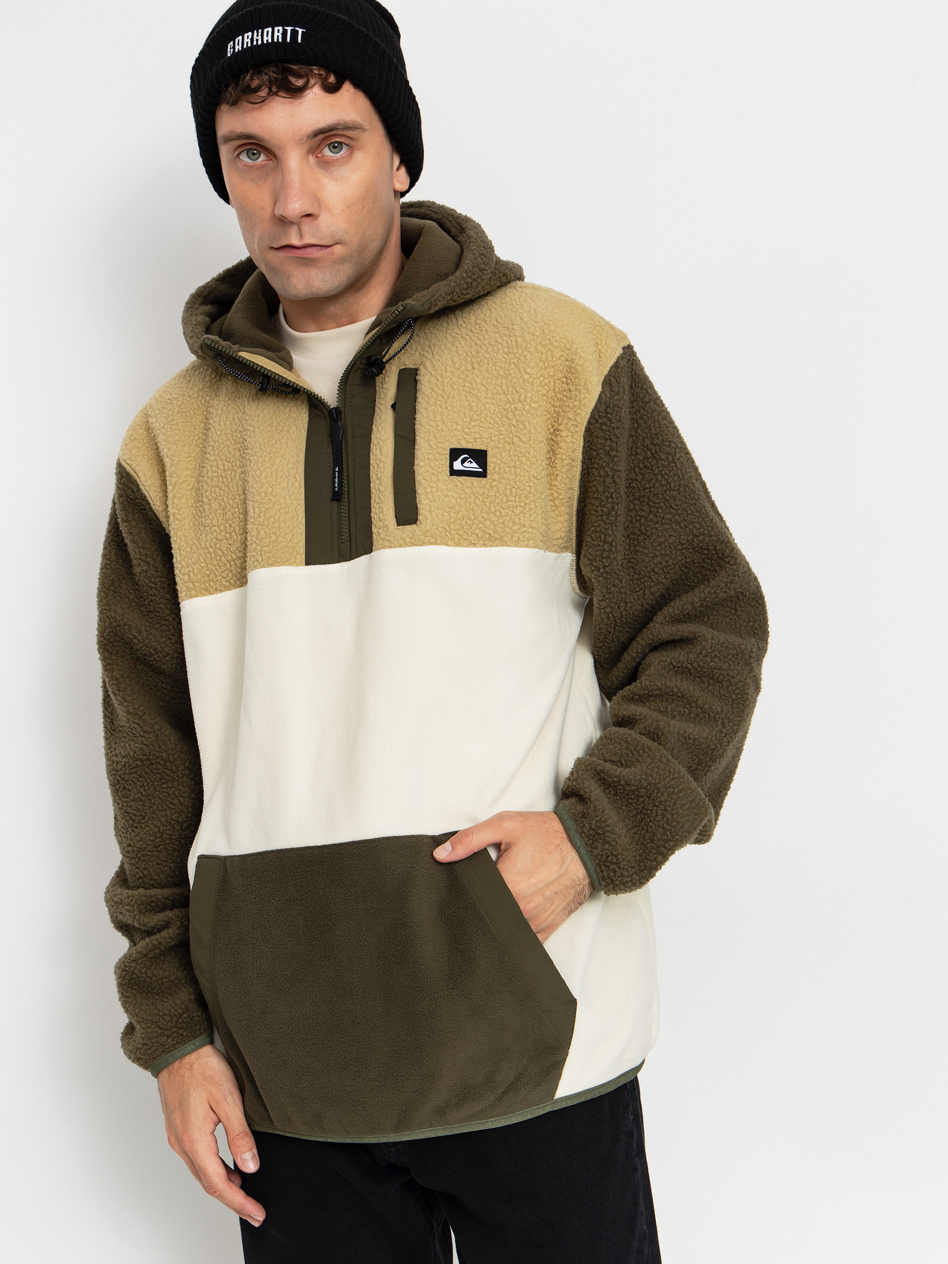 Поларени суитшърт Quiksilver Ocean View Mix Up Hoody