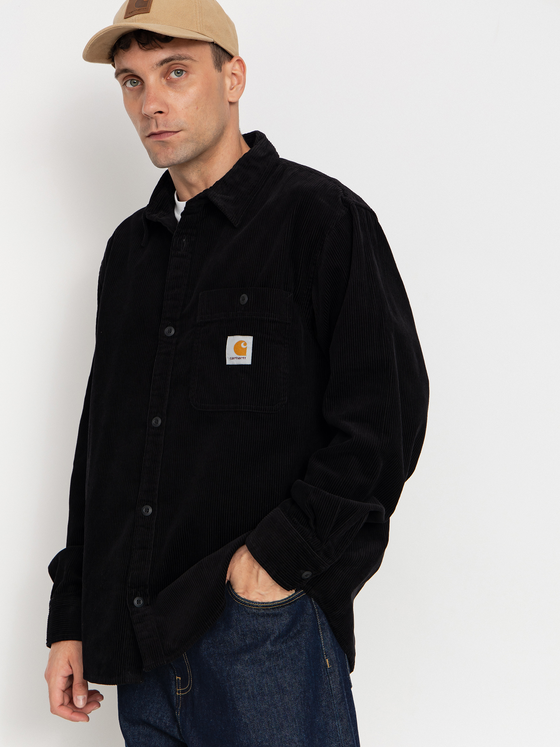 u0420u0438u0437u0430 Carhartt WIP Flint (black)