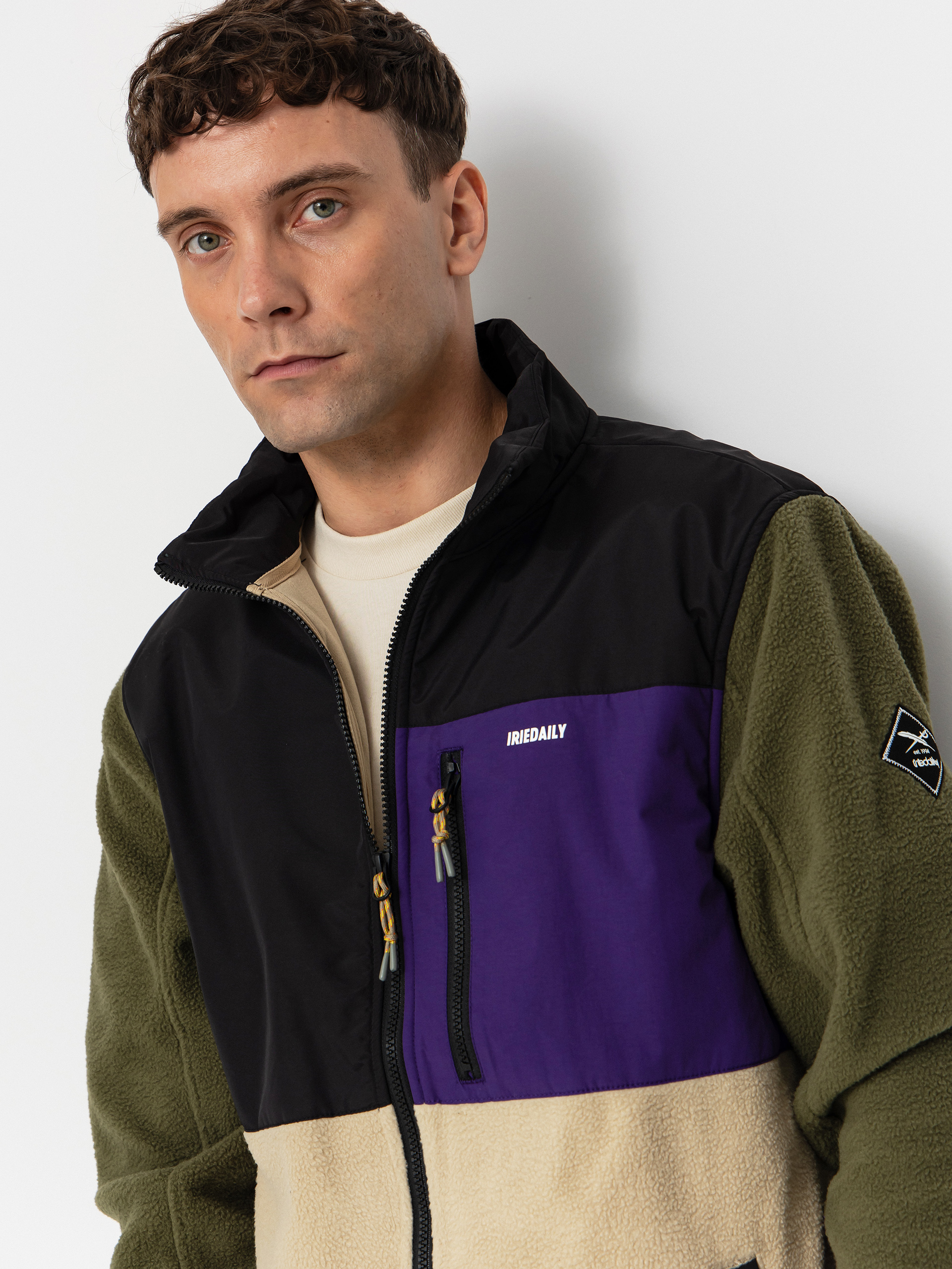 Яке Iriedaily Auf Deck Fleece (deep purple)