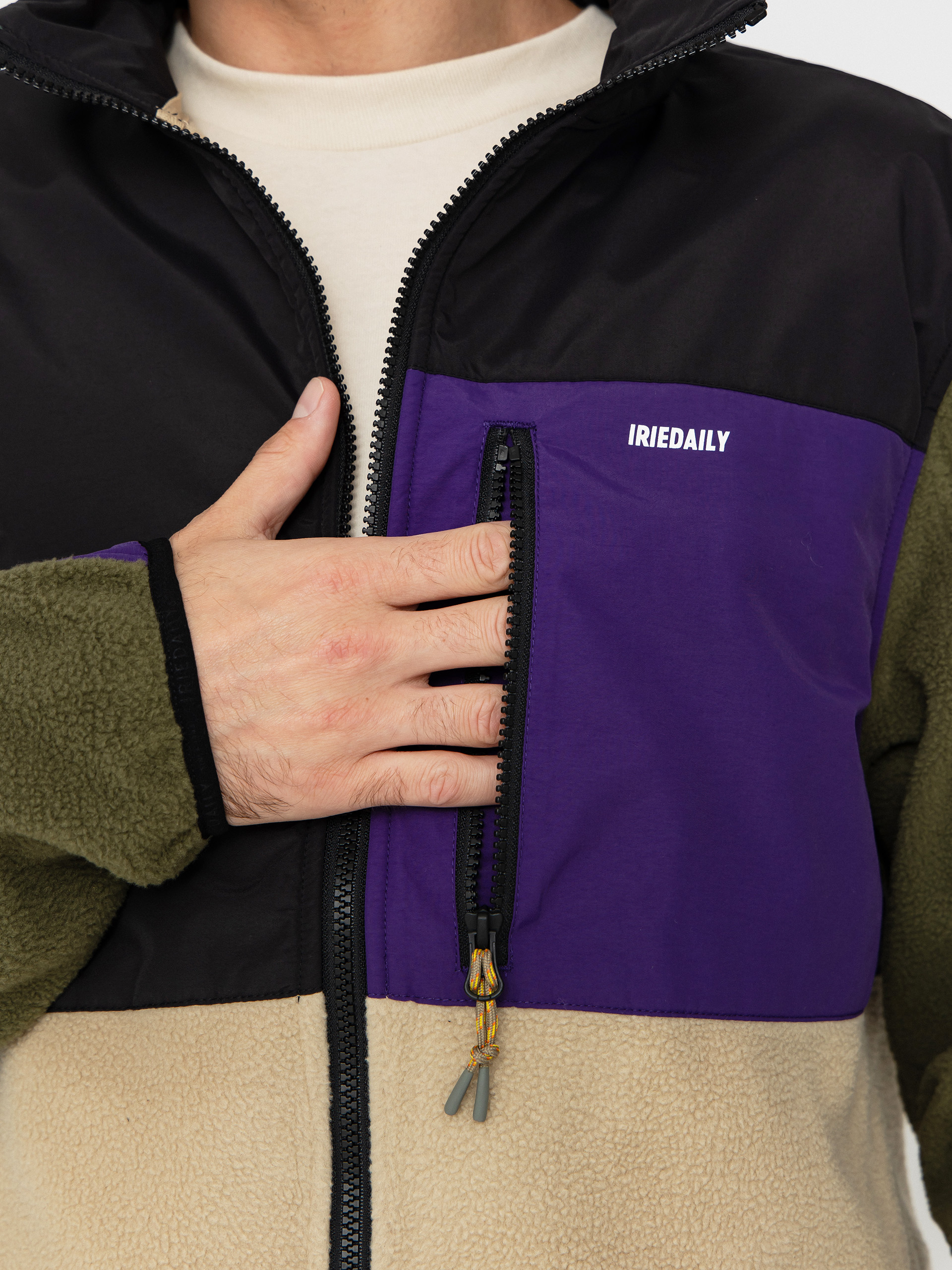Яке Iriedaily Auf Deck Fleece (deep purple)