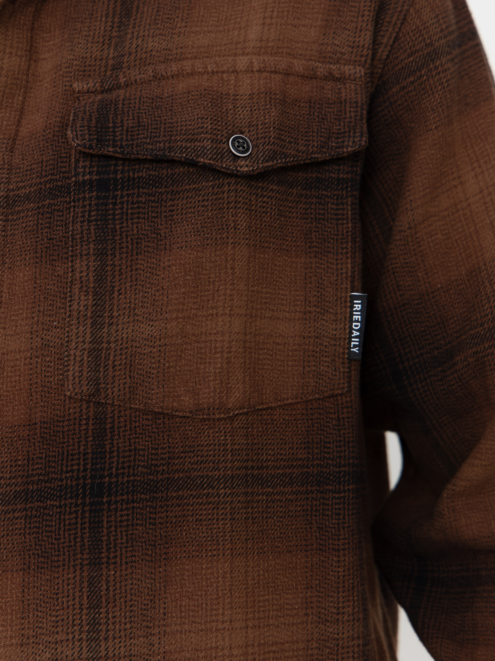 Риза Iriedaily Rosomako Eco (dark coffee)