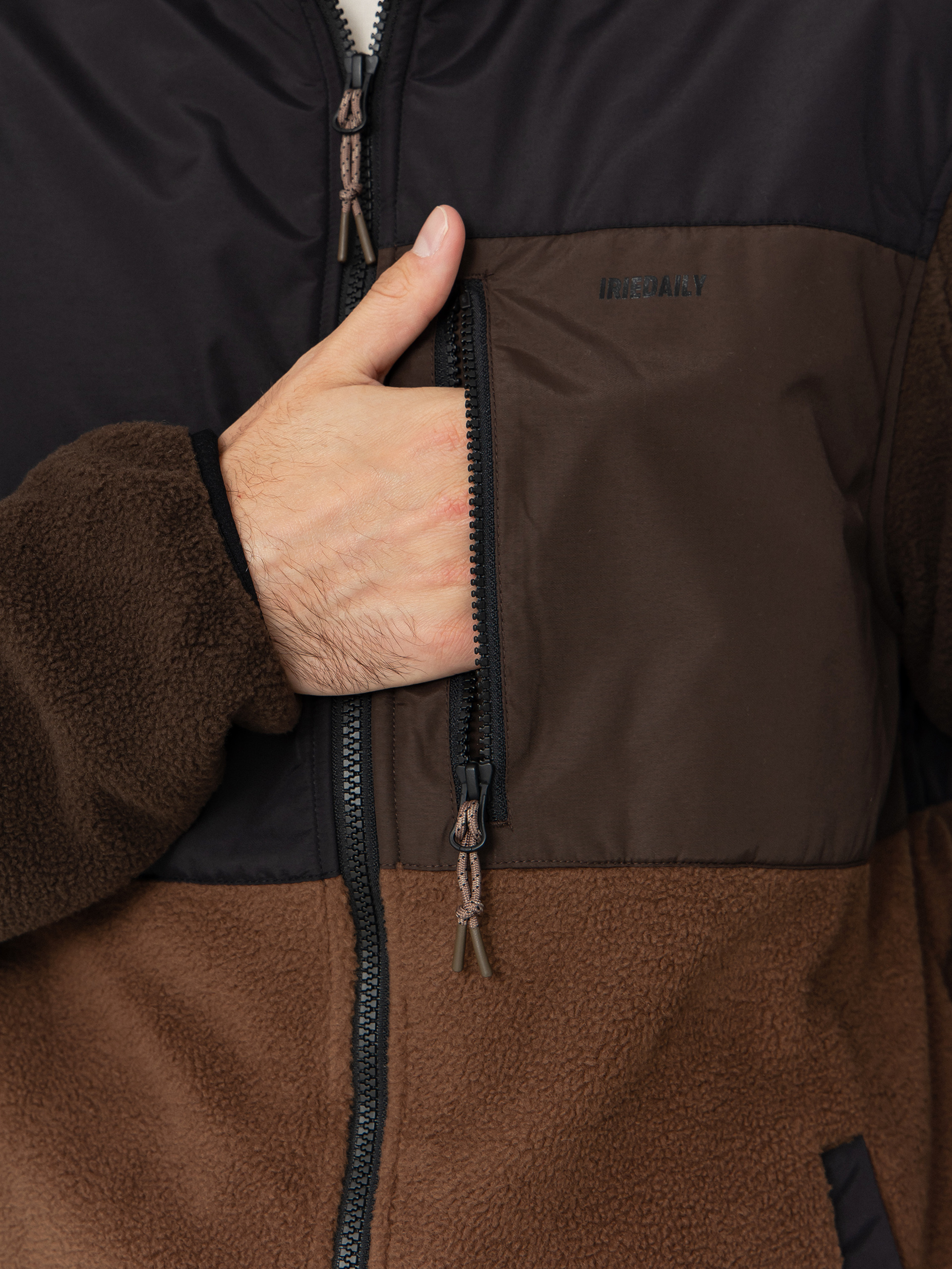 Яке Iriedaily Auf Deck Fleece (dark coffee)