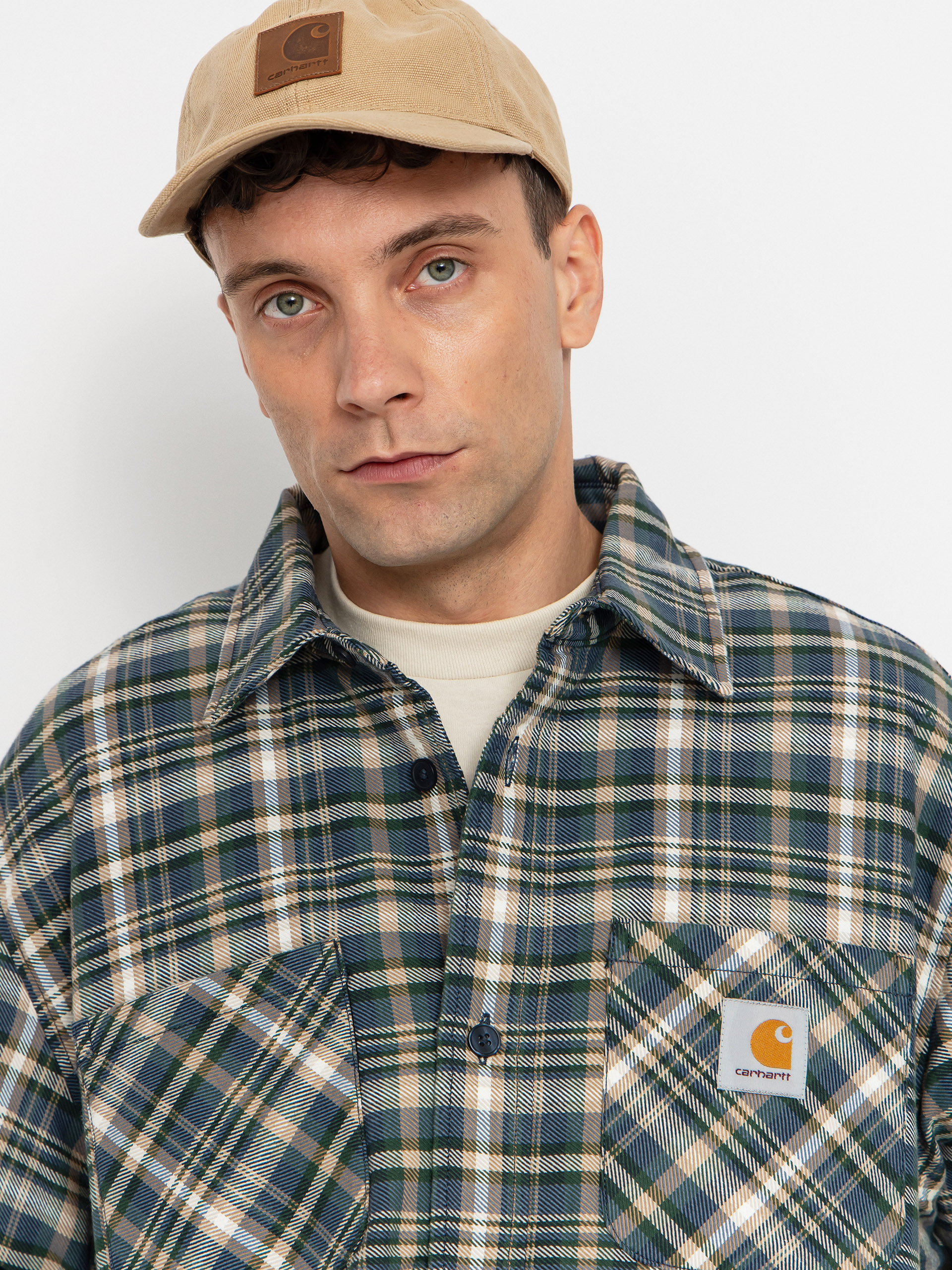 Яке Carhartt WIP Cronyn (cronyn check/dark navy)