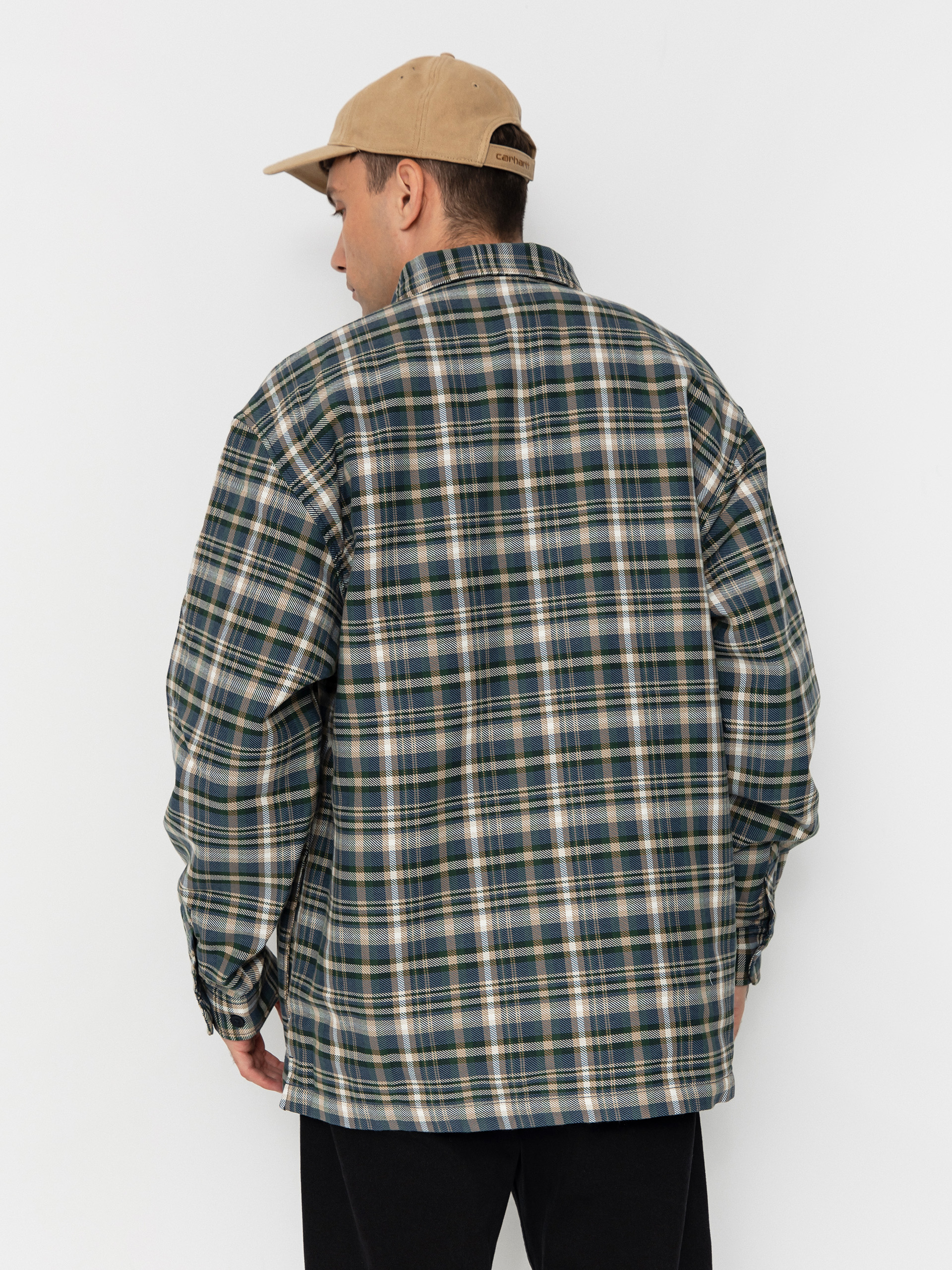 Яке Carhartt WIP Cronyn (cronyn check/dark navy)