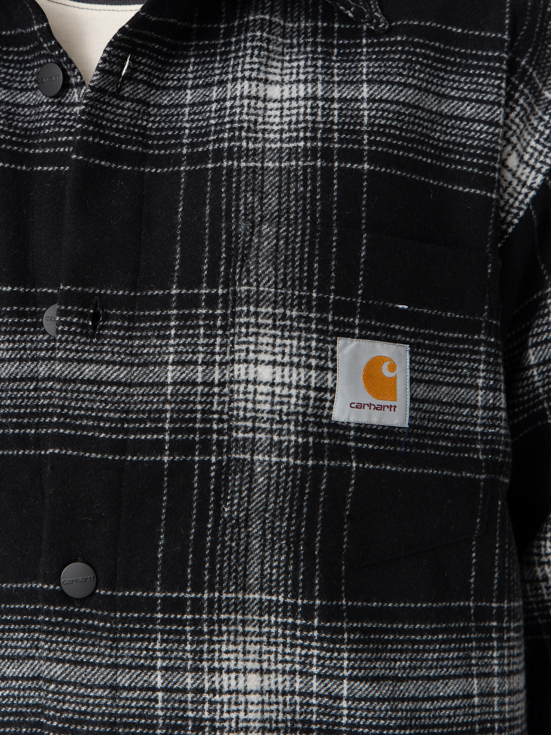 Яке Carhartt WIP Brennan (brennan check/black/wax)