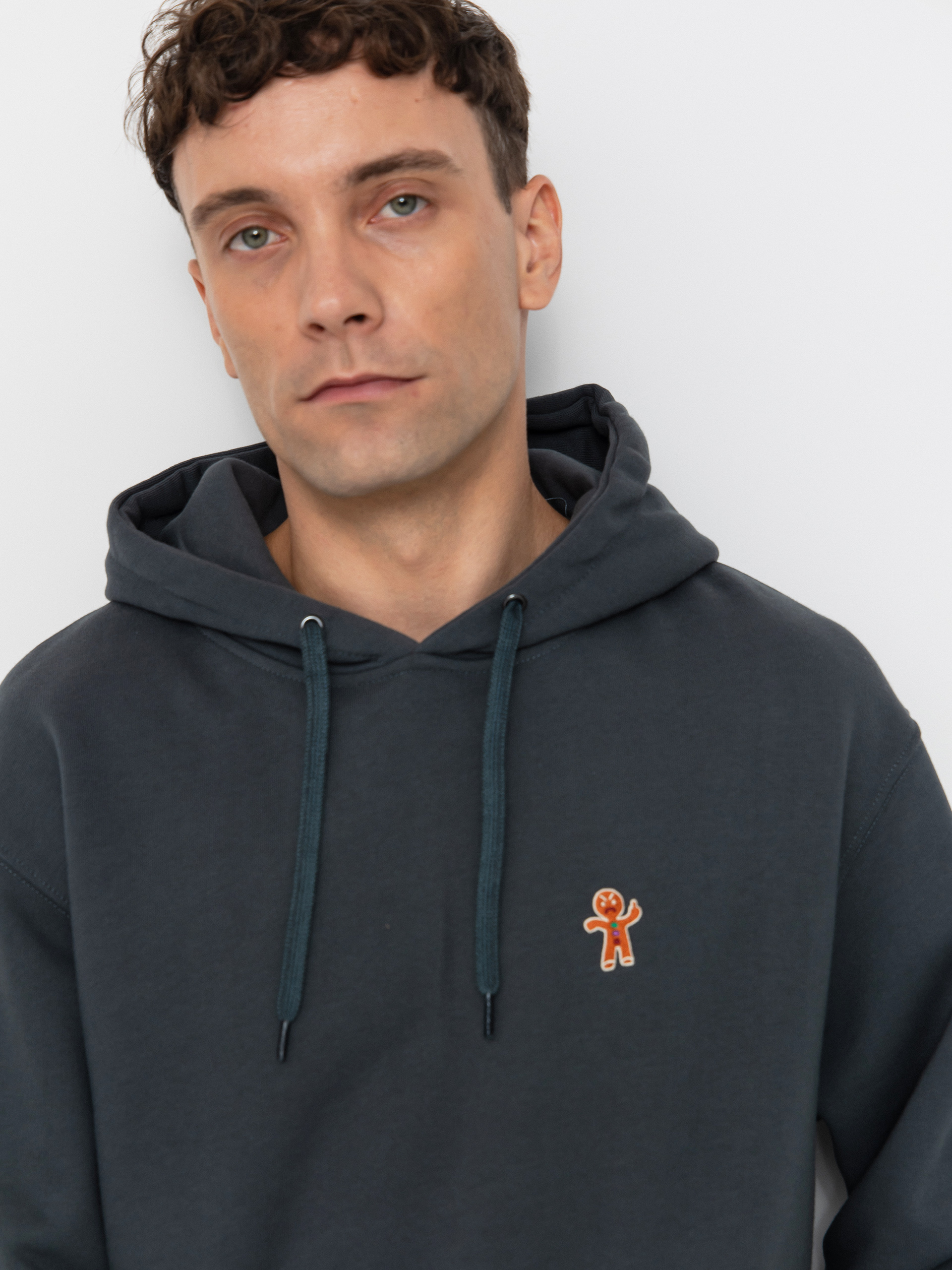 Суитшърт с качулка Iriedaily Cookieman HD (dark jungle)