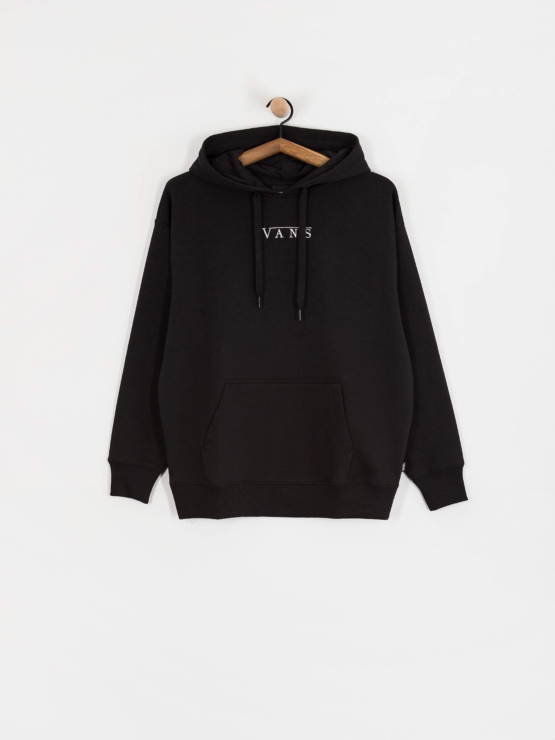 Суитшърт с качулка Vans Talk Talk Os HD Wmn (black)