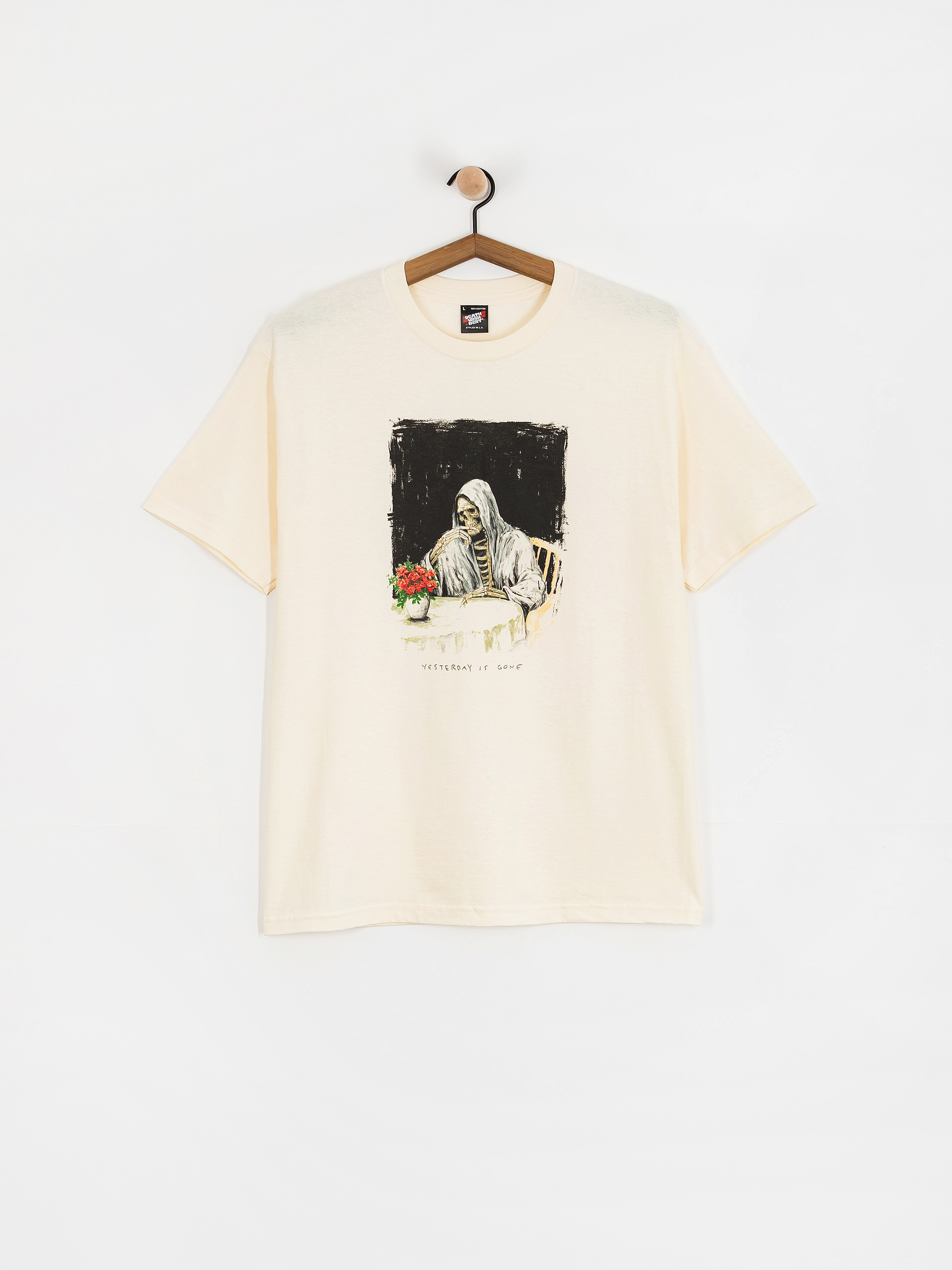 Тениска Deathwish Yesterday Is Gone (cream)