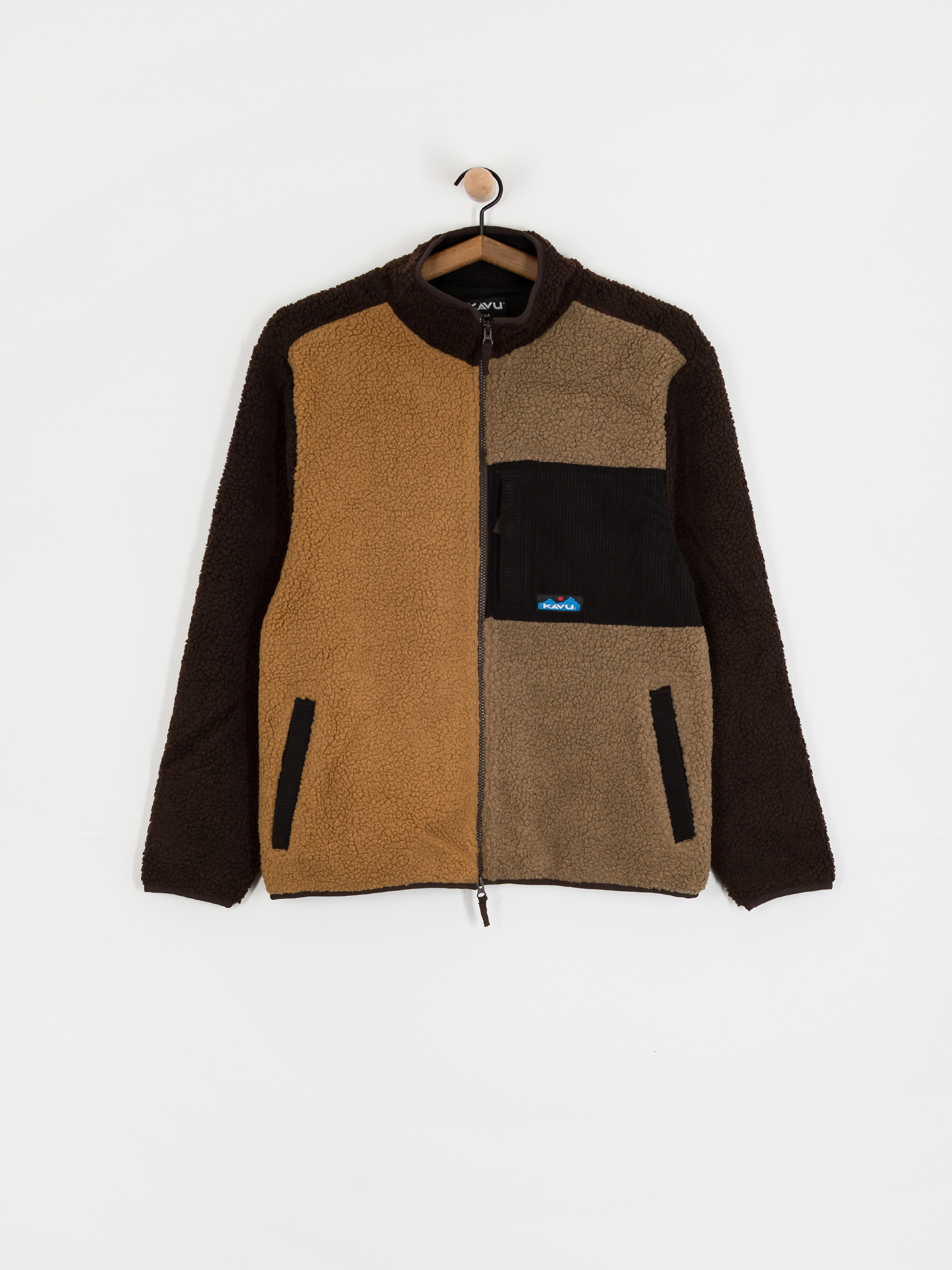 Мъжки Поларени суитшърт Kavu Wayside (wild wood block)