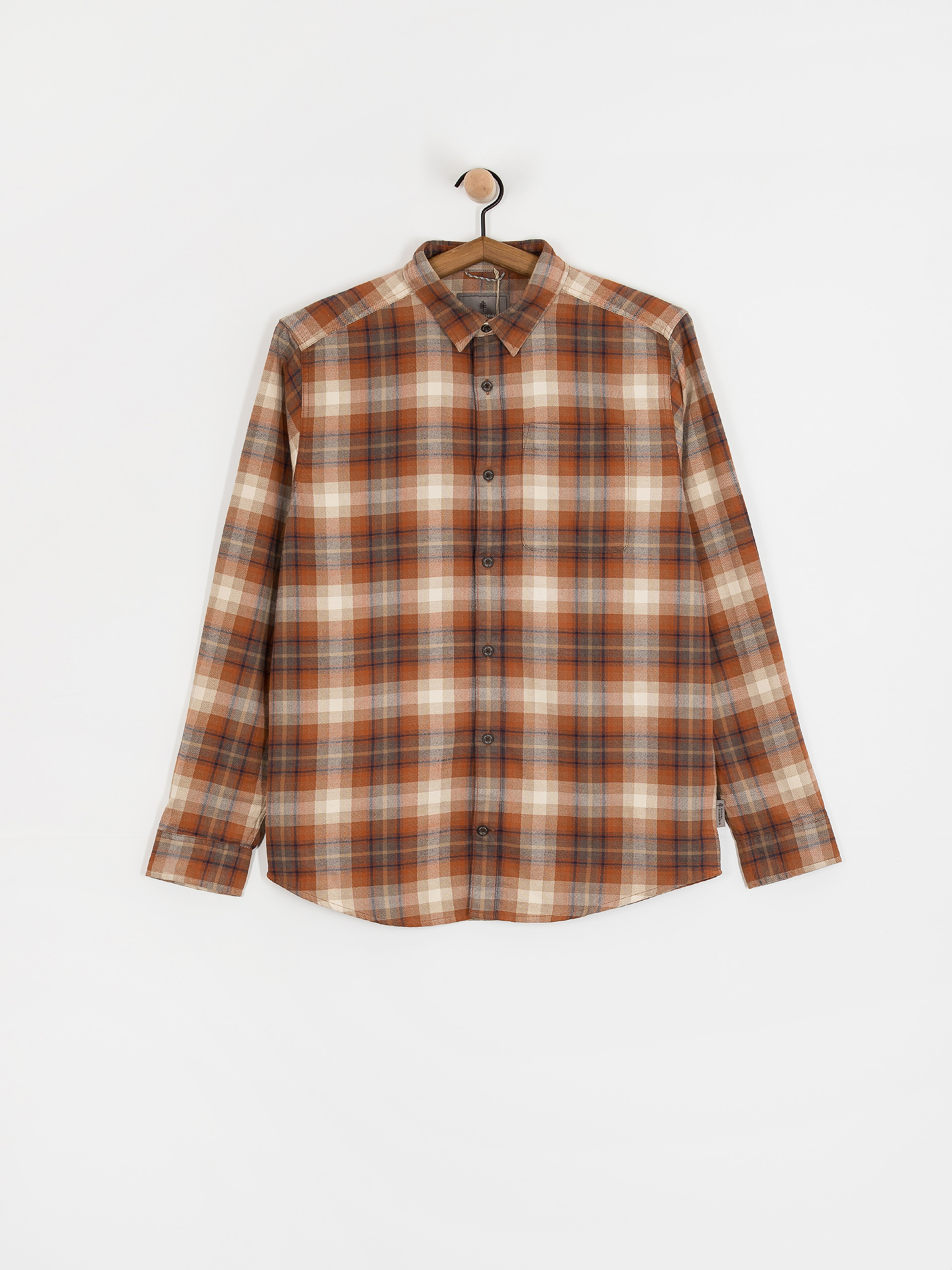 Риза Royal Robbins Lieback Organic Cotton Flannel (rust brown dipsea pld)
