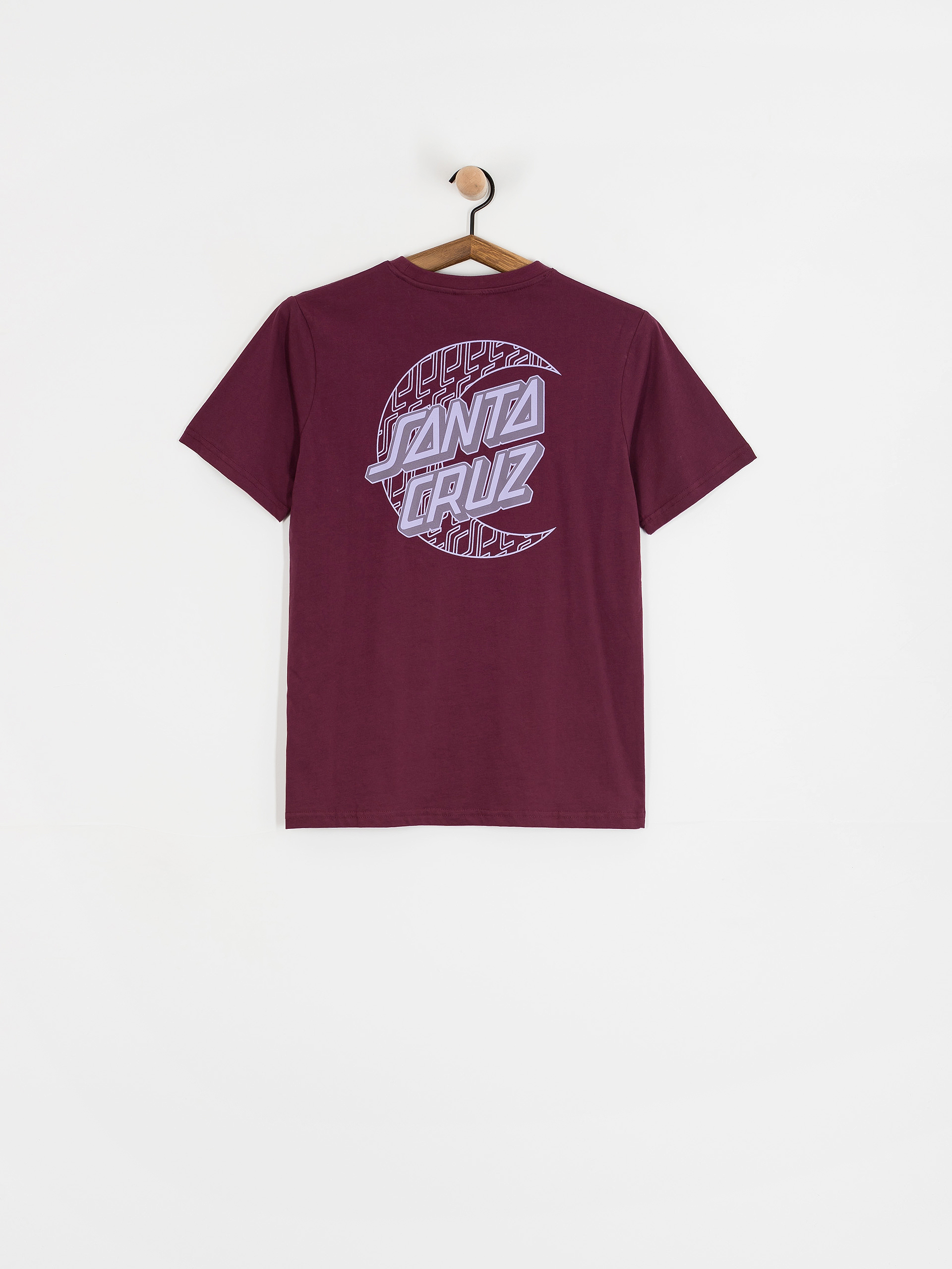 Тениска Santa Cruz Imprint Moon Dot Wmn (dark cherry)