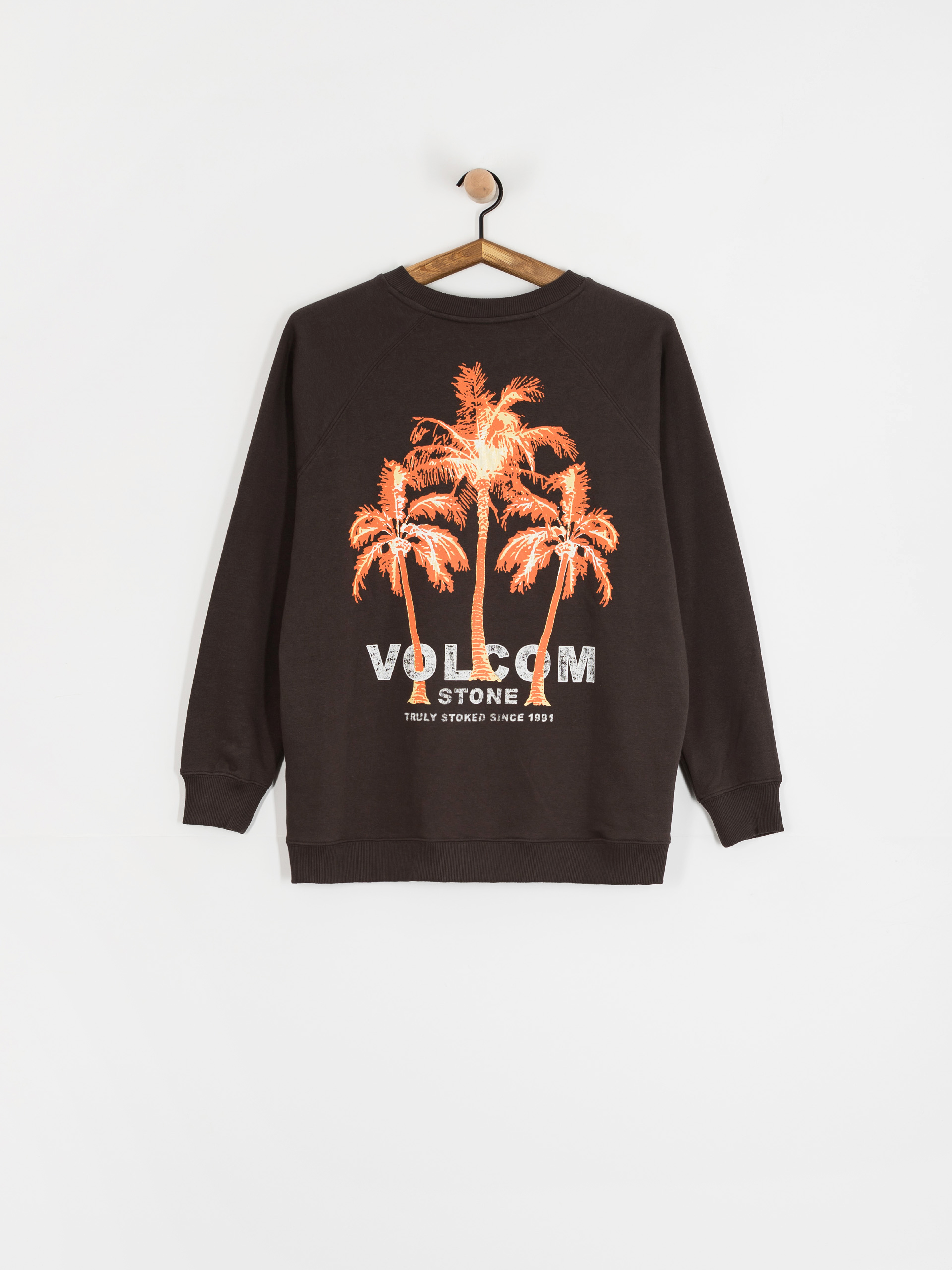 Суитшърт Volcom Stone Magic Crew Wmn (vintage black)
