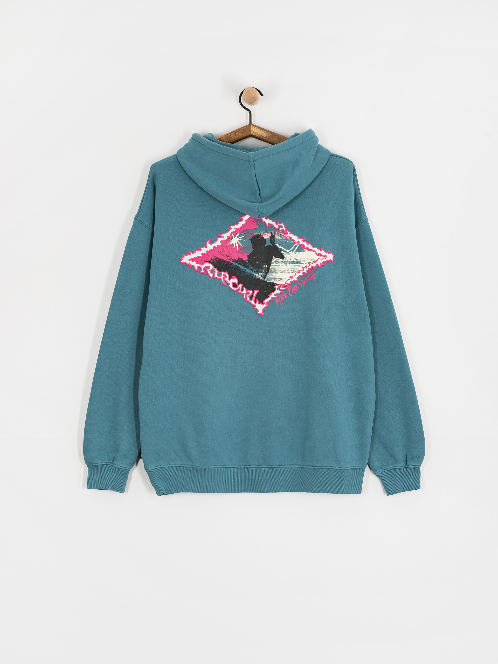 Суитшърт с качулка Rip Curl Raw Energy HD (storm blue)