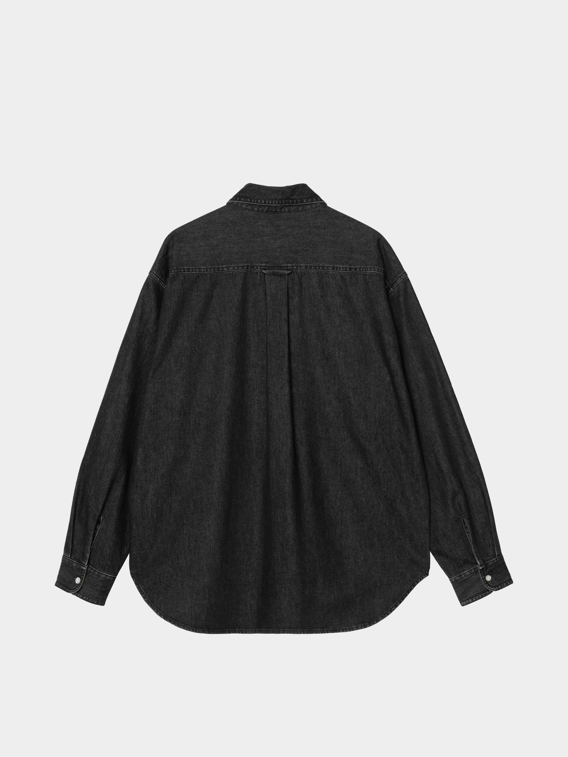 Риза Carhartt WIP Lucas (black/stone washed)