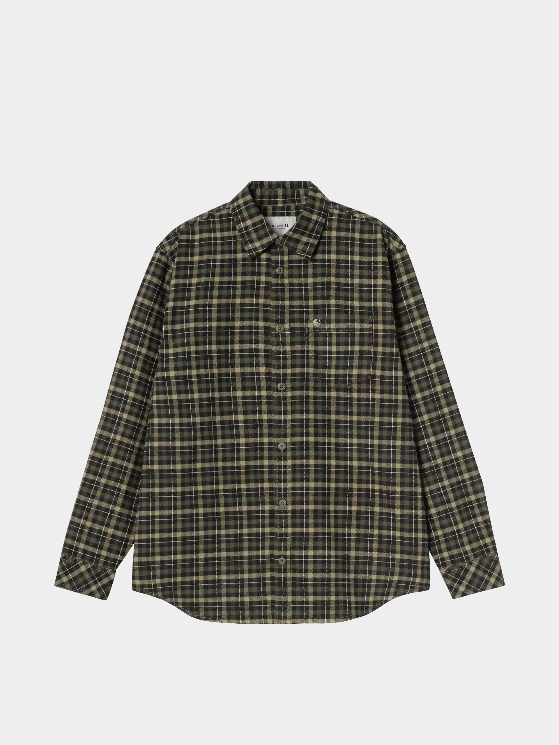 u0420u0438u0437u0430 Carhartt WIP Widmark (widmark check/cypress)