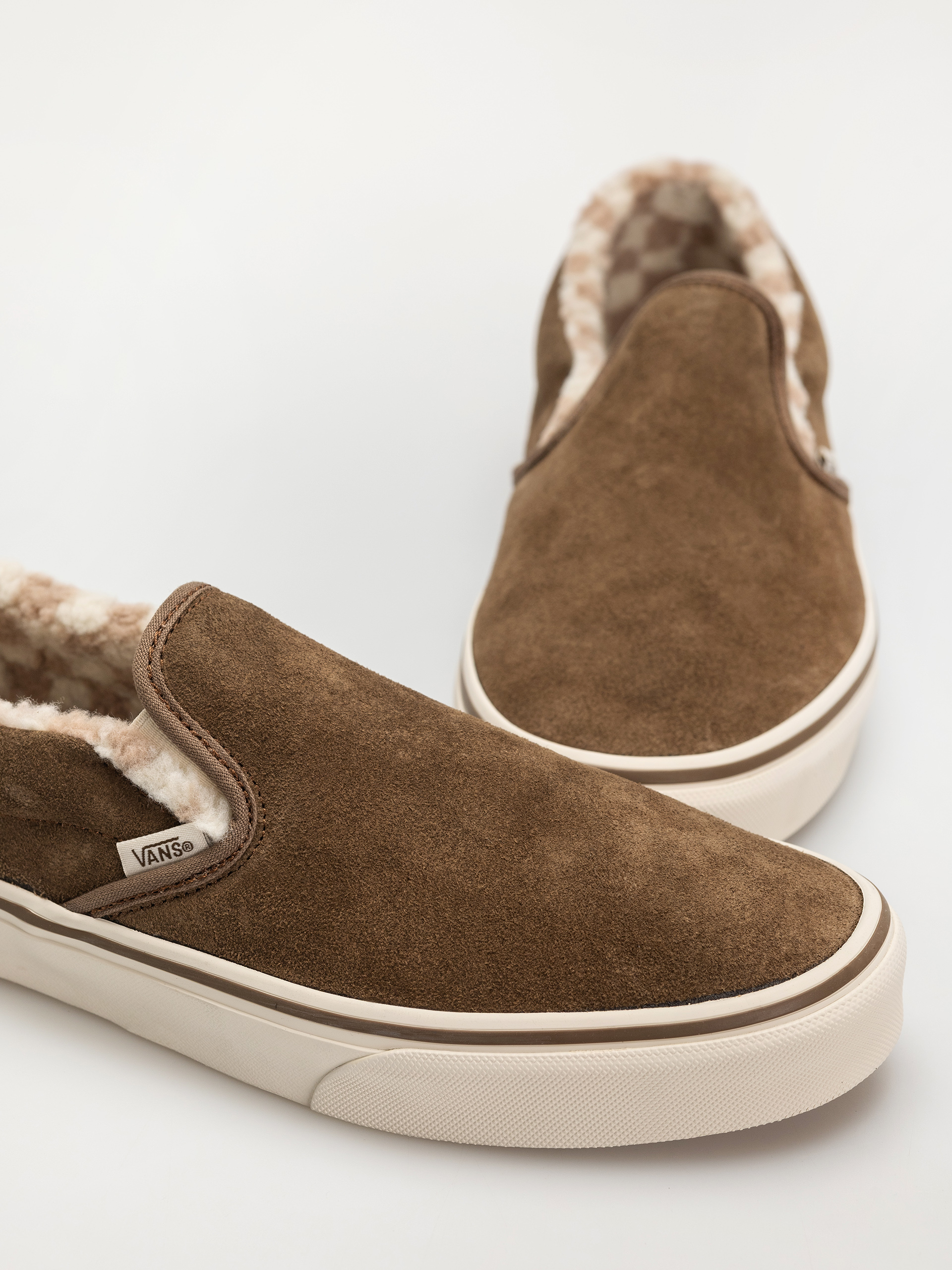 Обувки Vans Classic Slip On (cozy hug sepia)