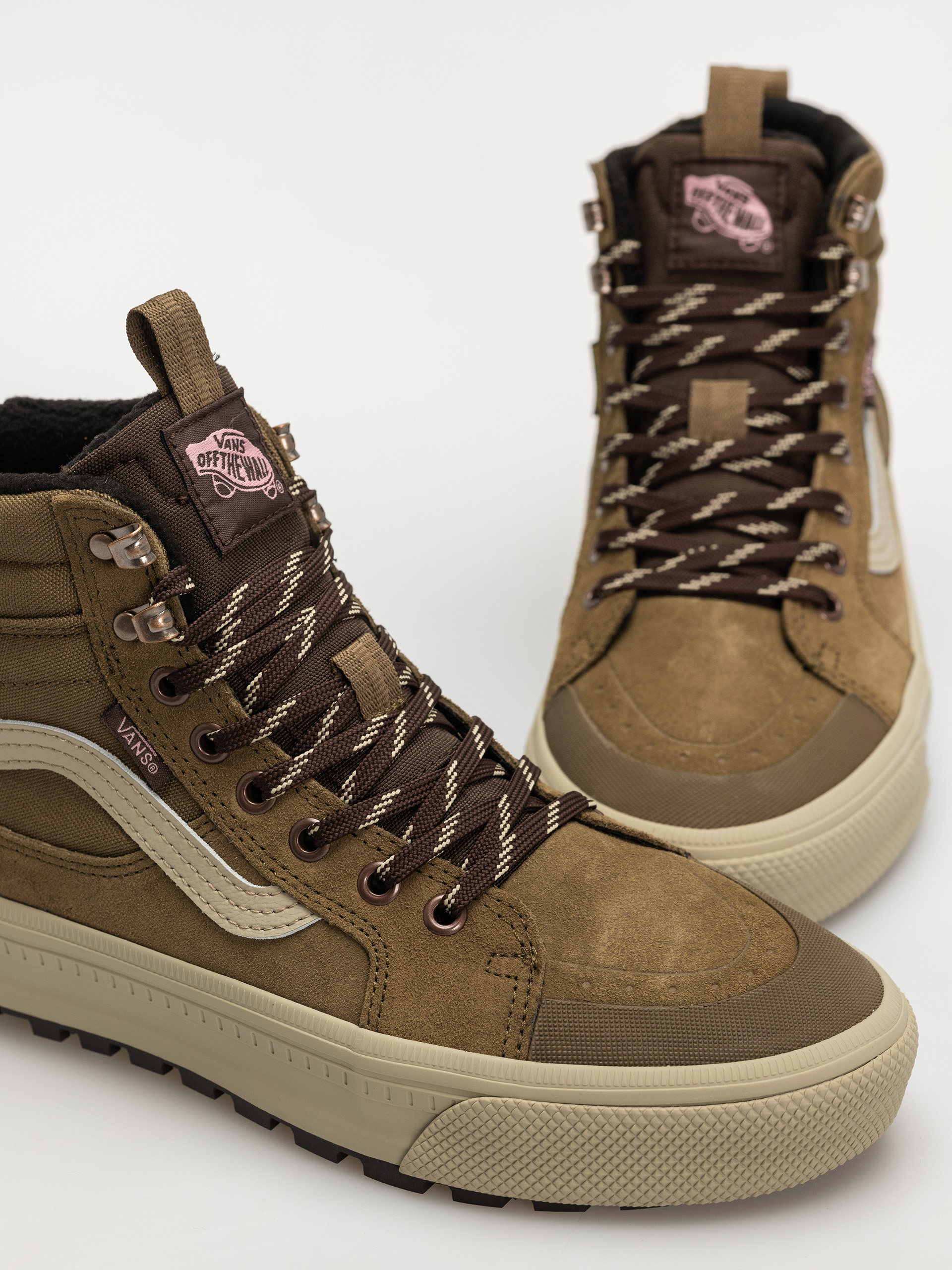 Обувки Vans Mte Sk8 Hi Waterproof Insulated (brown/pink)