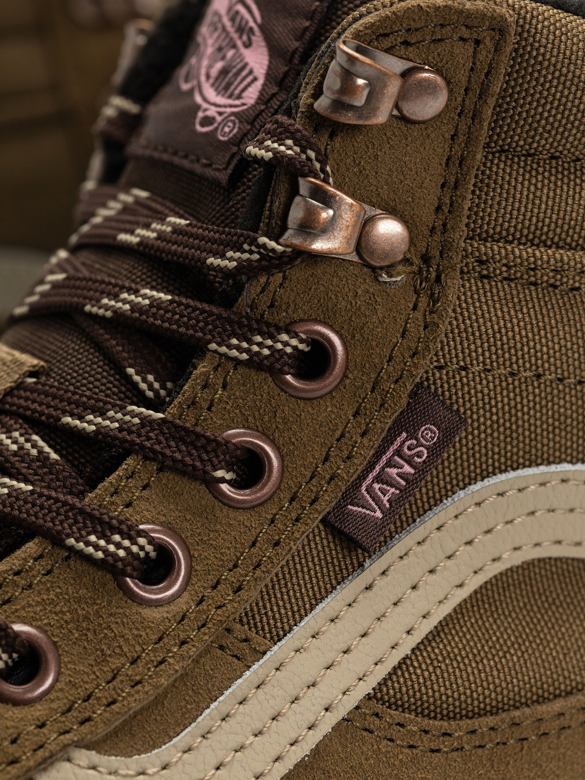 Обувки Vans Mte Sk8 Hi Waterproof Insulated (brown/pink)