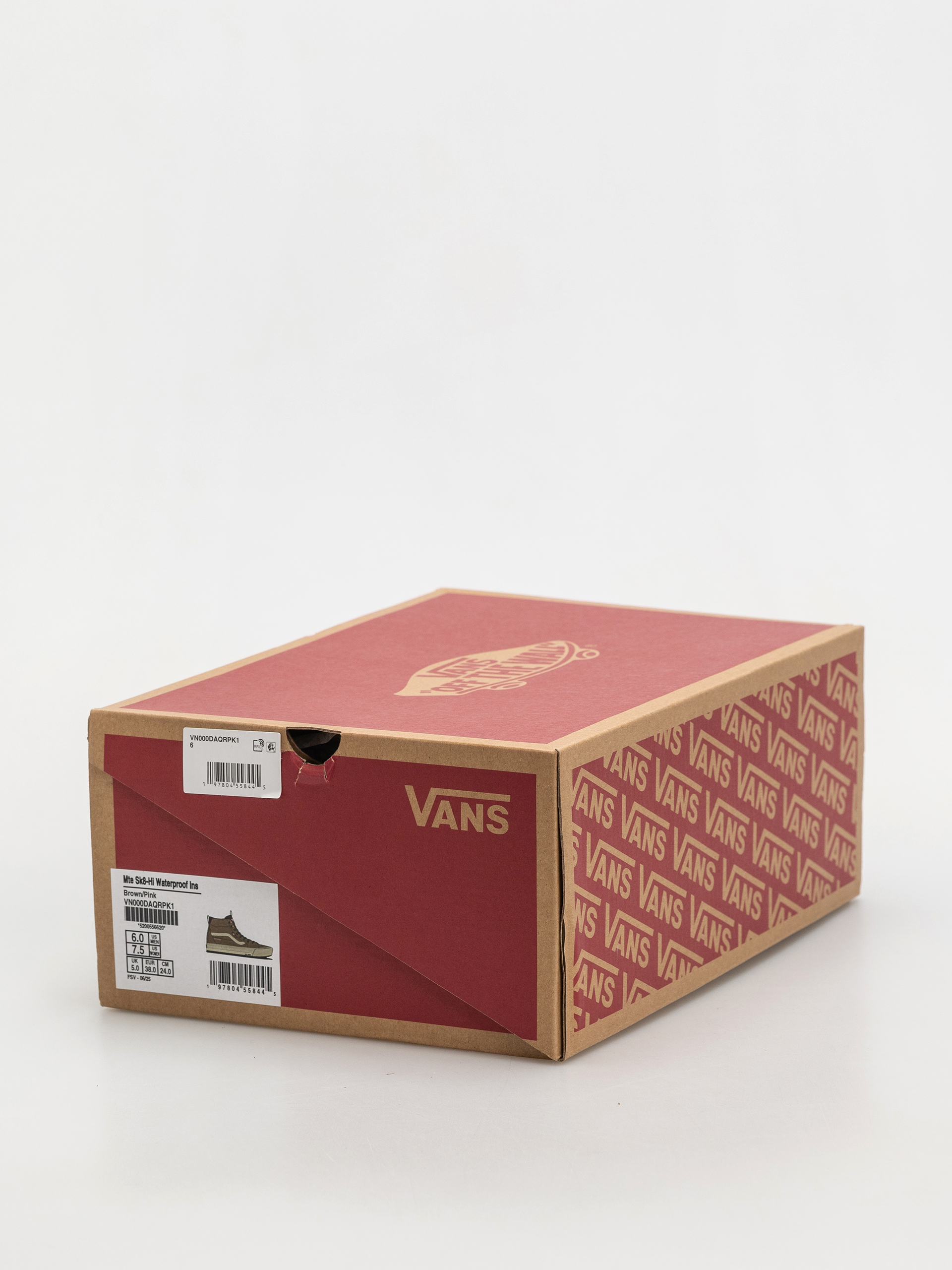 Обувки Vans Mte Sk8 Hi Waterproof Insulated (brown/pink)