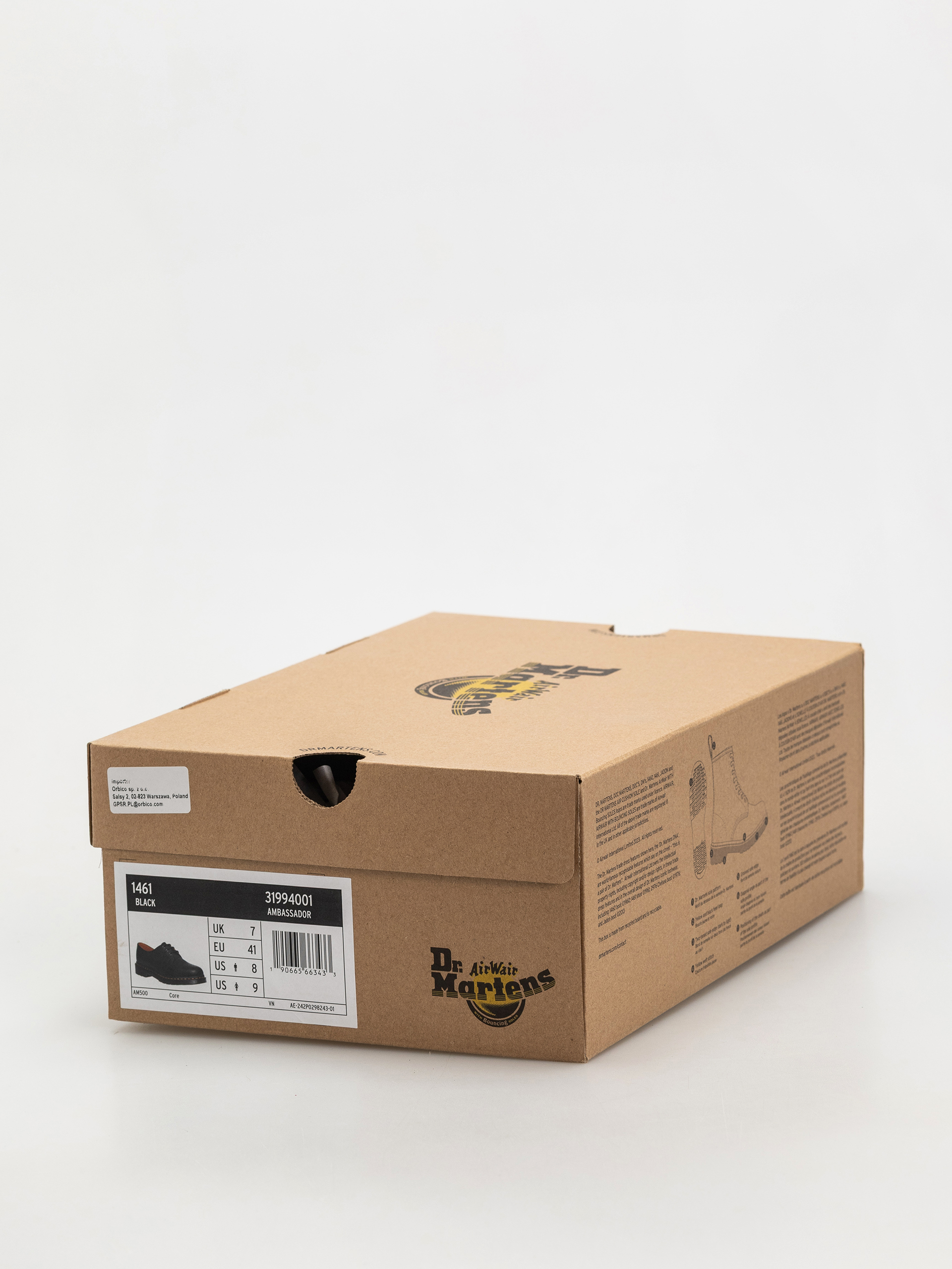 Обувки Dr. Martens 1461 (black ambassador)