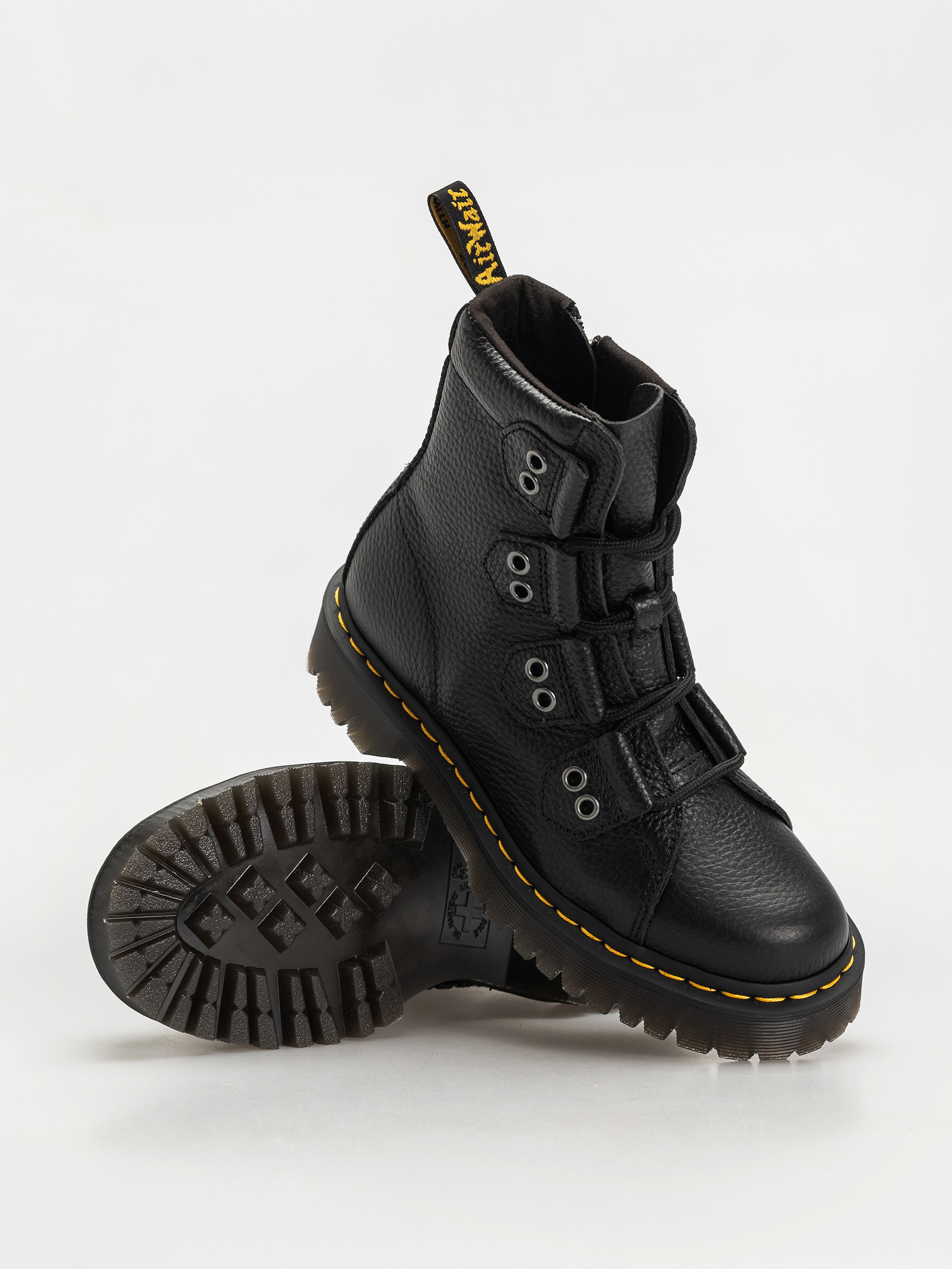 Обувки Dr. Martens 1460 LTT 4 Tie Wmn (black milled nappa)