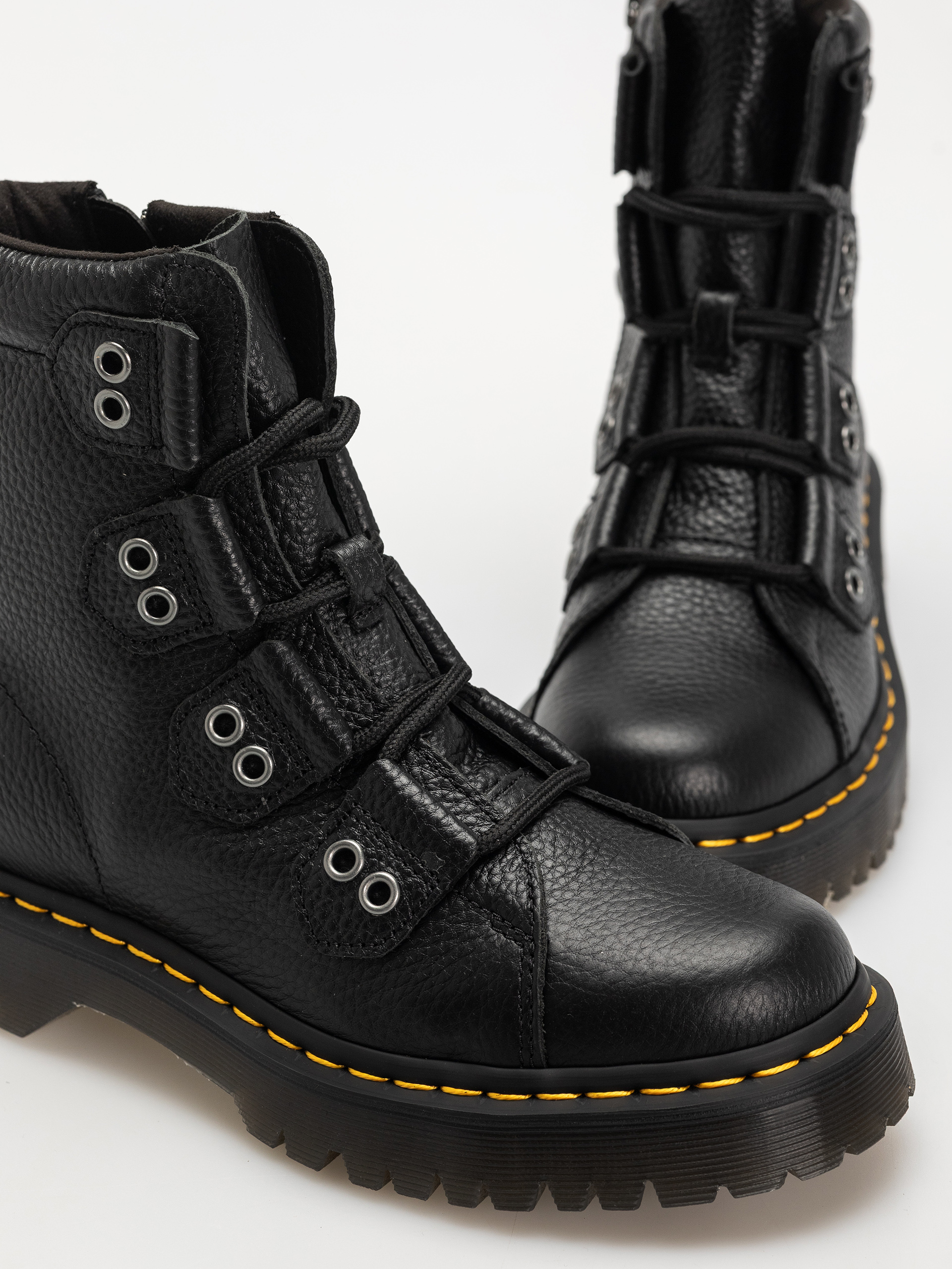 Обувки Dr. Martens 1460 LTT 4 Tie Wmn (black milled nappa)