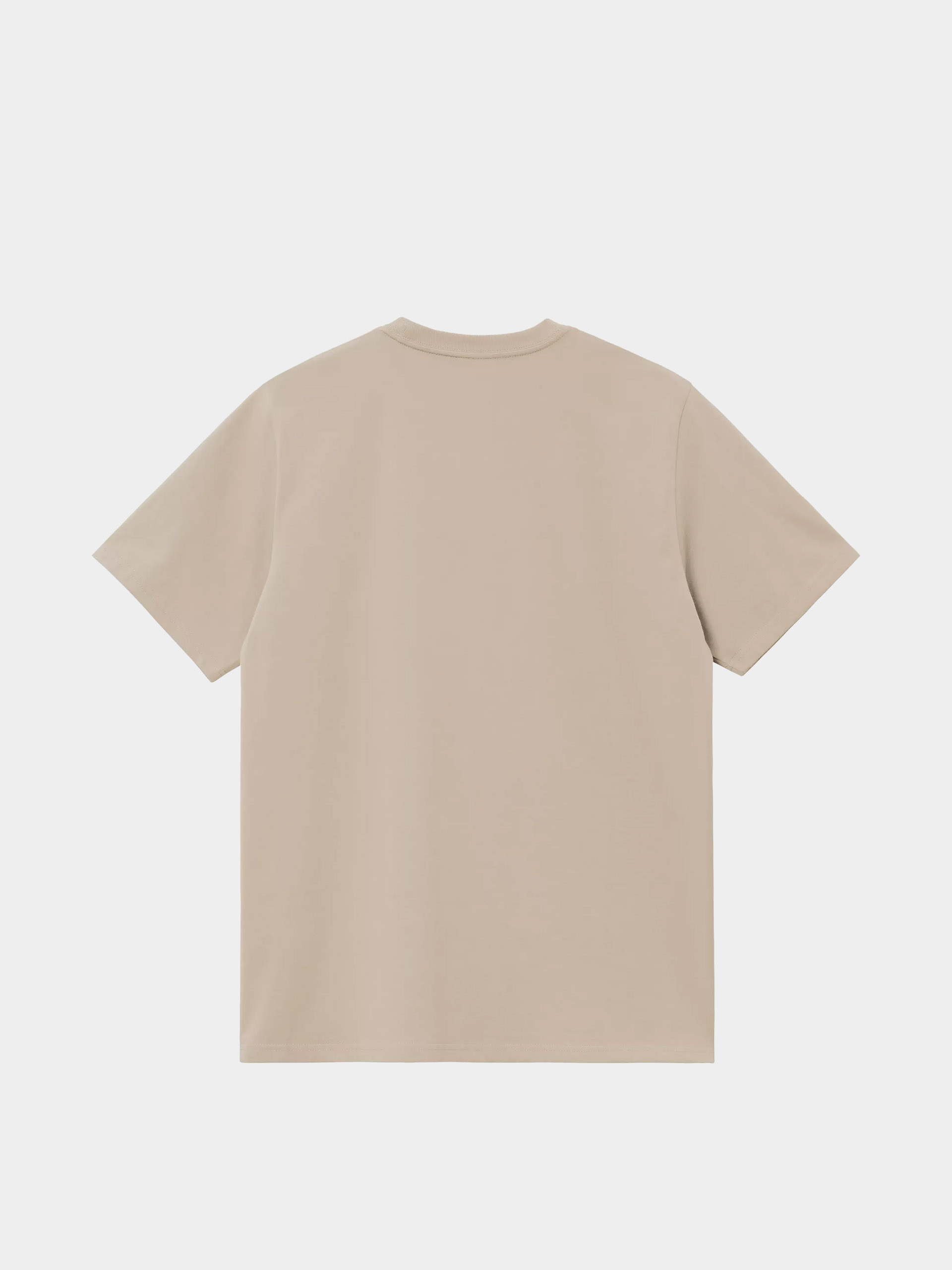 Тениска Carhartt WIP Script Embroidery (fleur de sel/white)