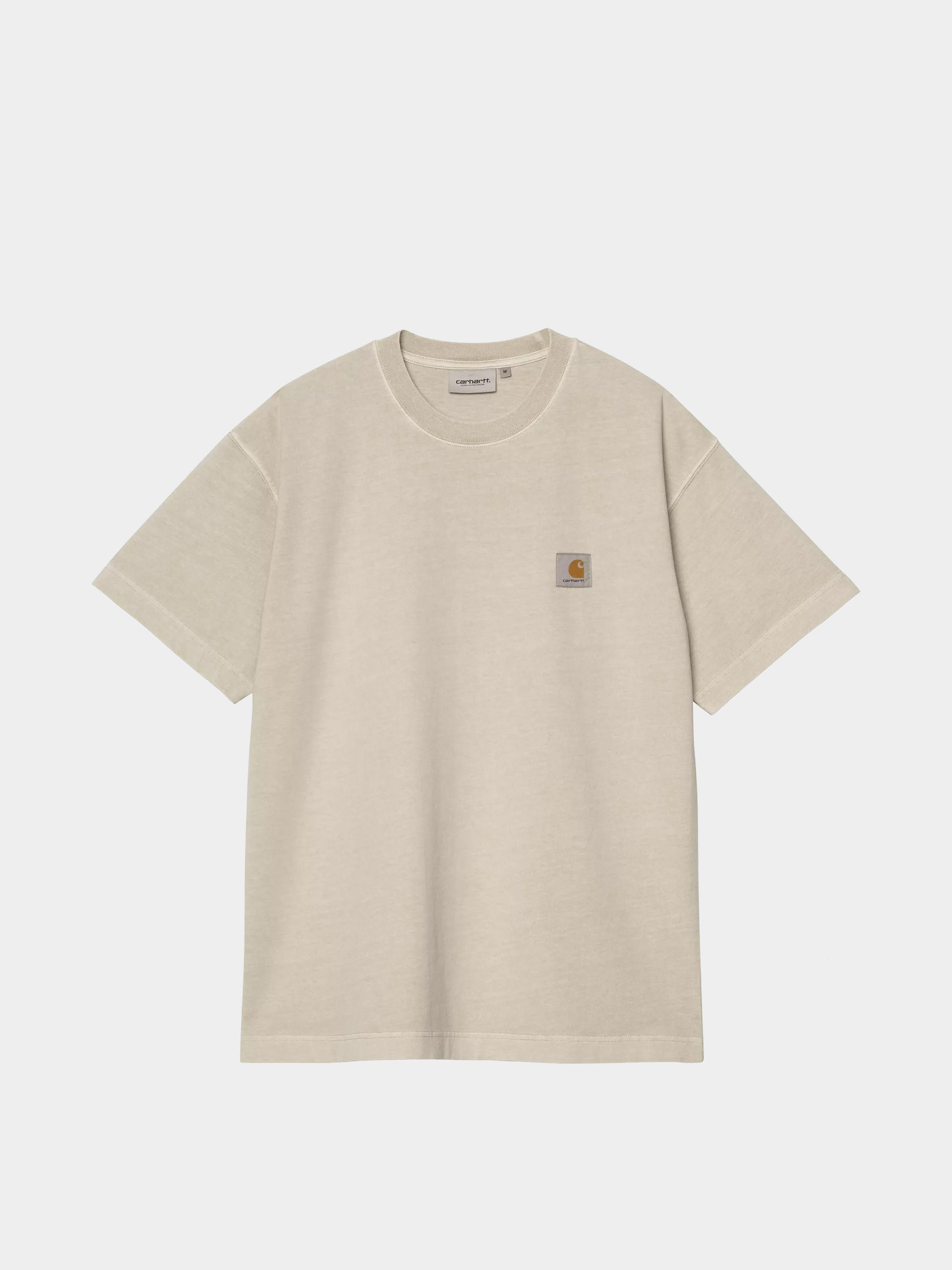 Тениска Carhartt WIP Vista (fleur de sel/garment dyed)