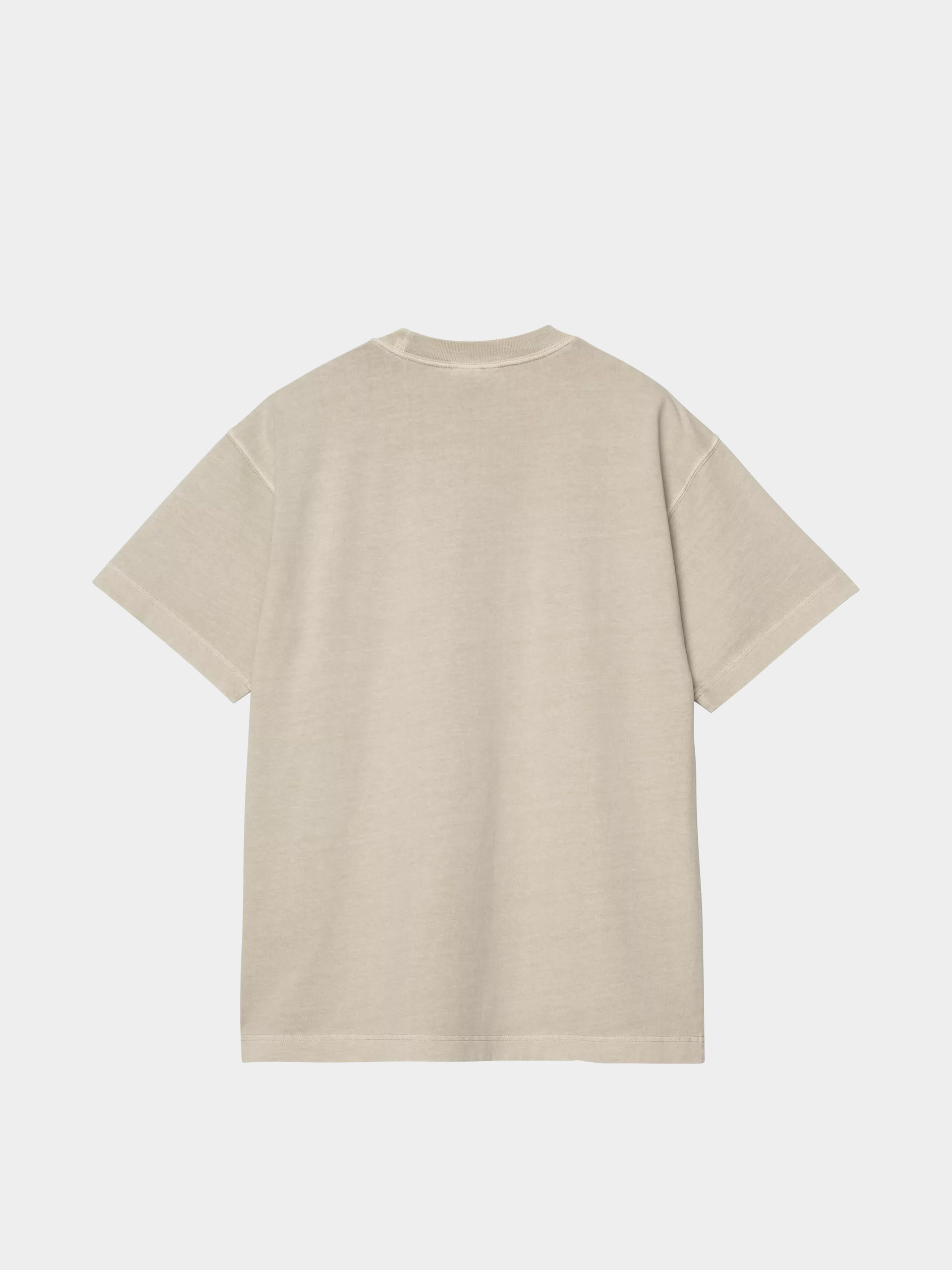 Тениска Carhartt WIP Vista (fleur de sel/garment dyed)