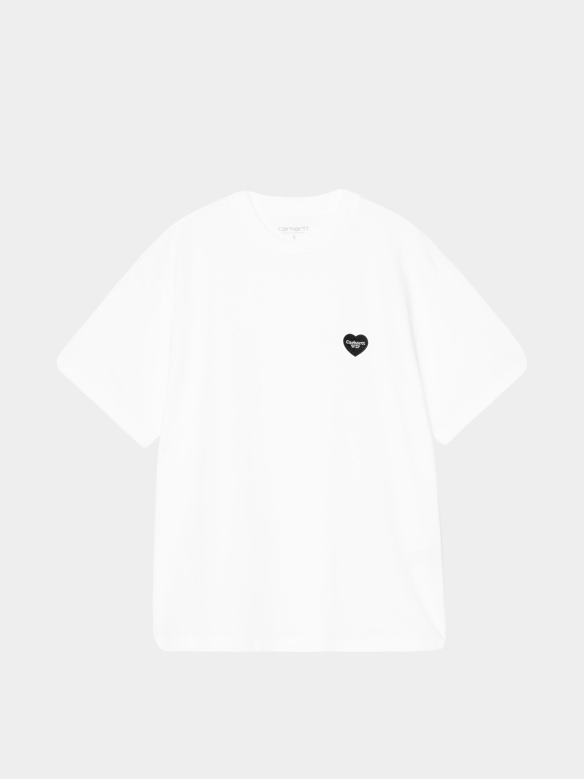 Тениска Carhartt WIP Heart Patch Wmn (white/black)