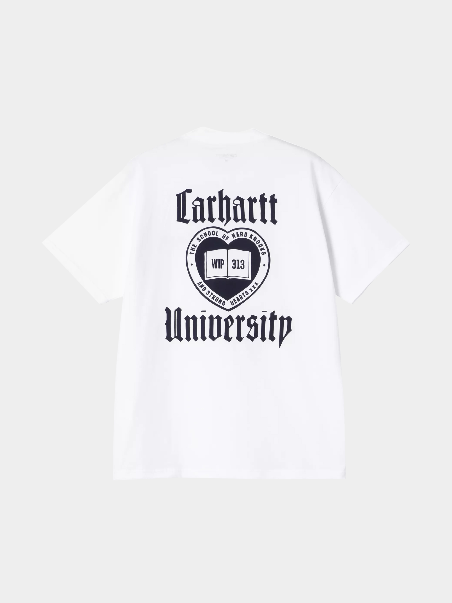 Тениска Carhartt WIP Schooling (white)