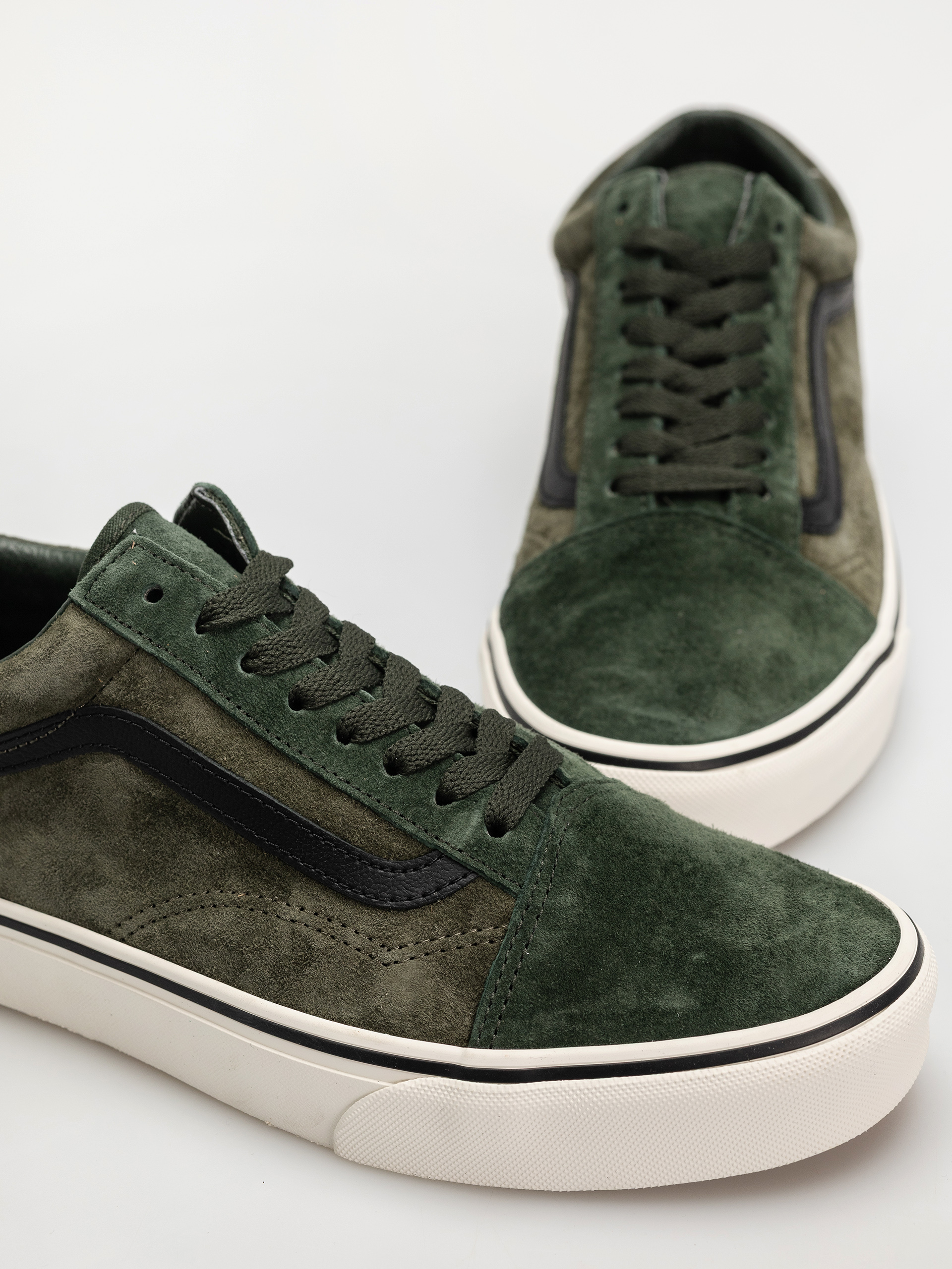 Обувки Vans Old Skool (pig suede green/multi)