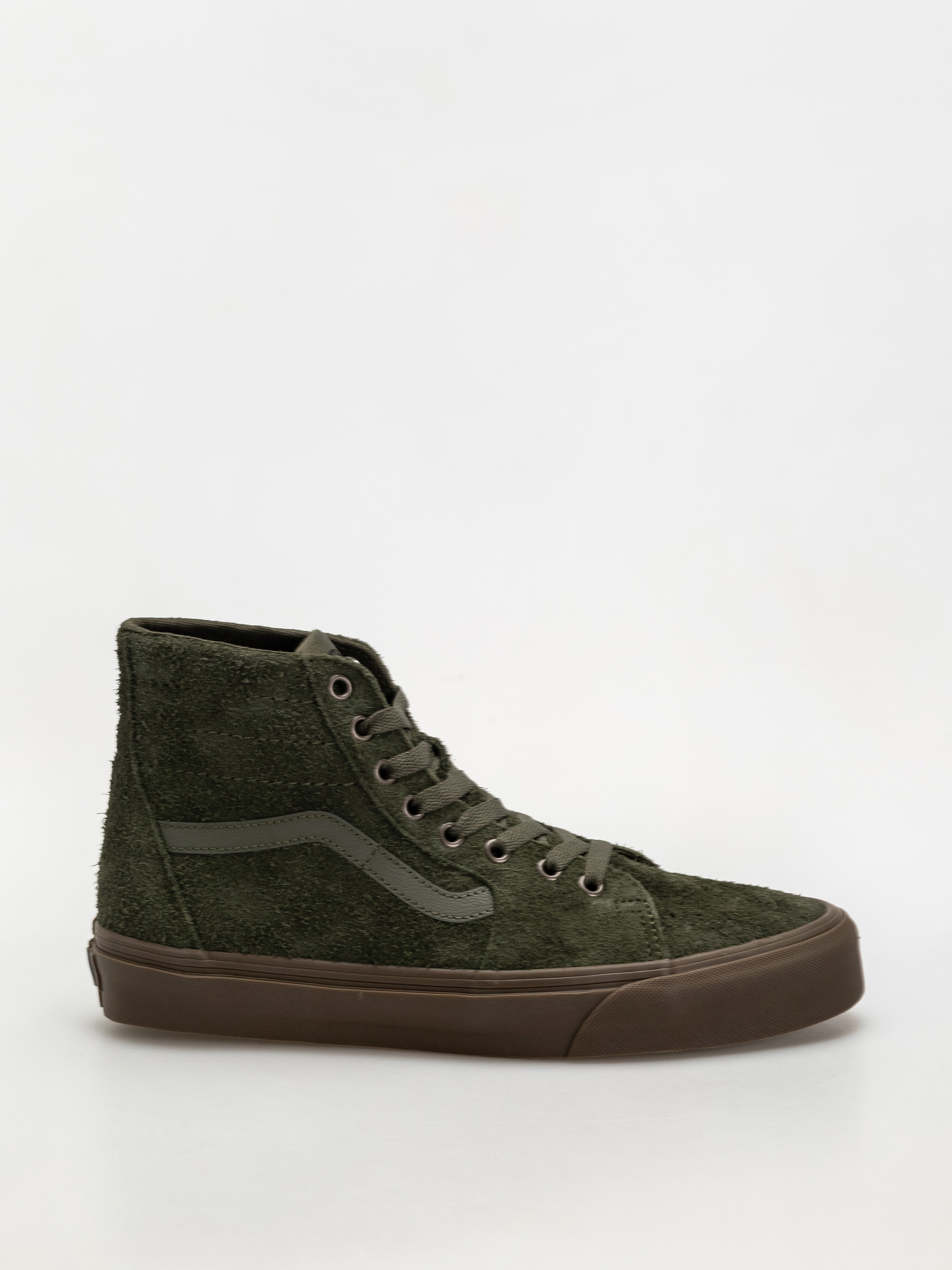 u041eu0431u0443u0432u043au0438 Vans Sk8 Hi Tapered (hairy suede olive/gum)