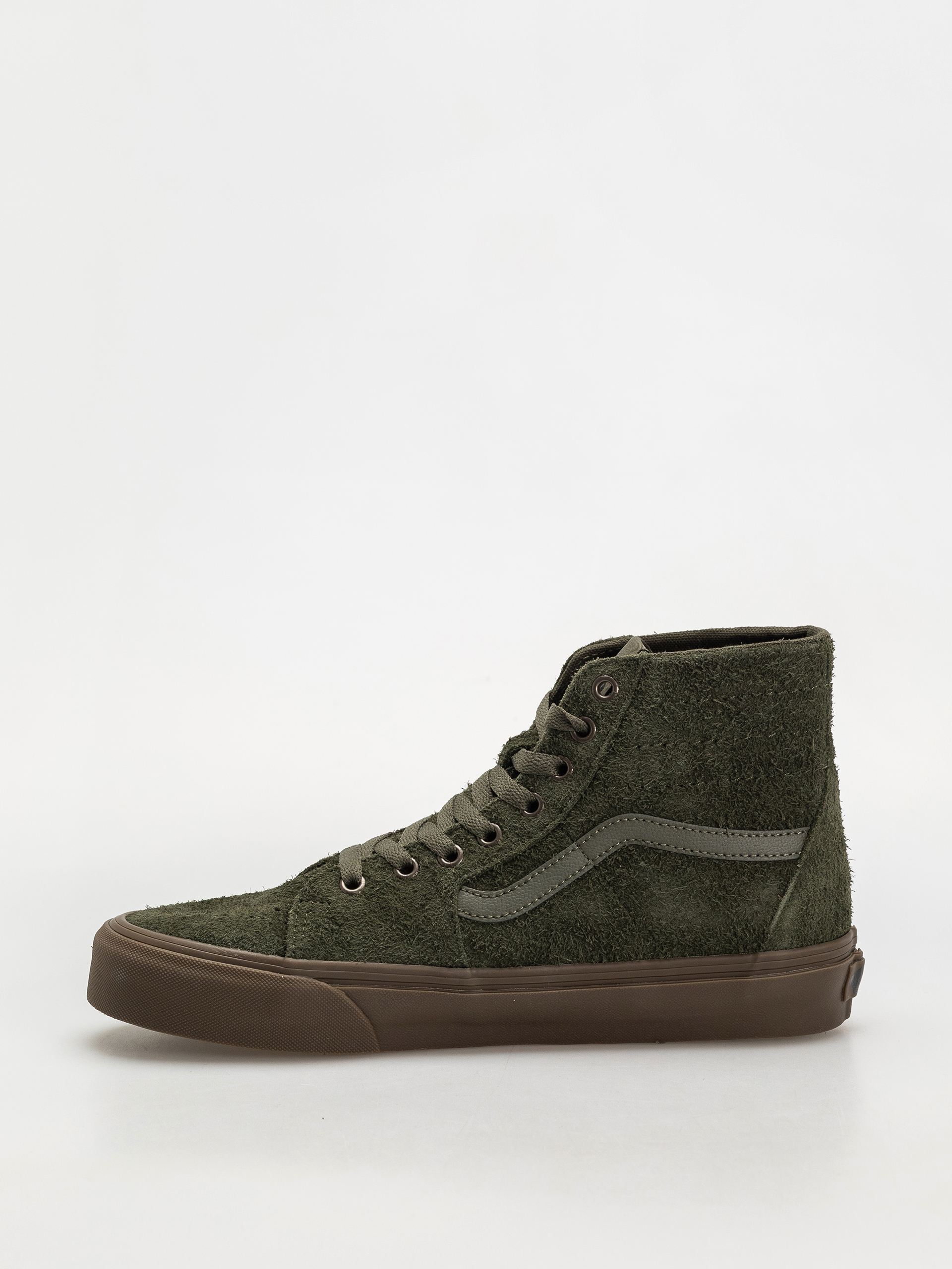 Обувки Vans Sk8 Hi Tapered (hairy suede olive/gum)