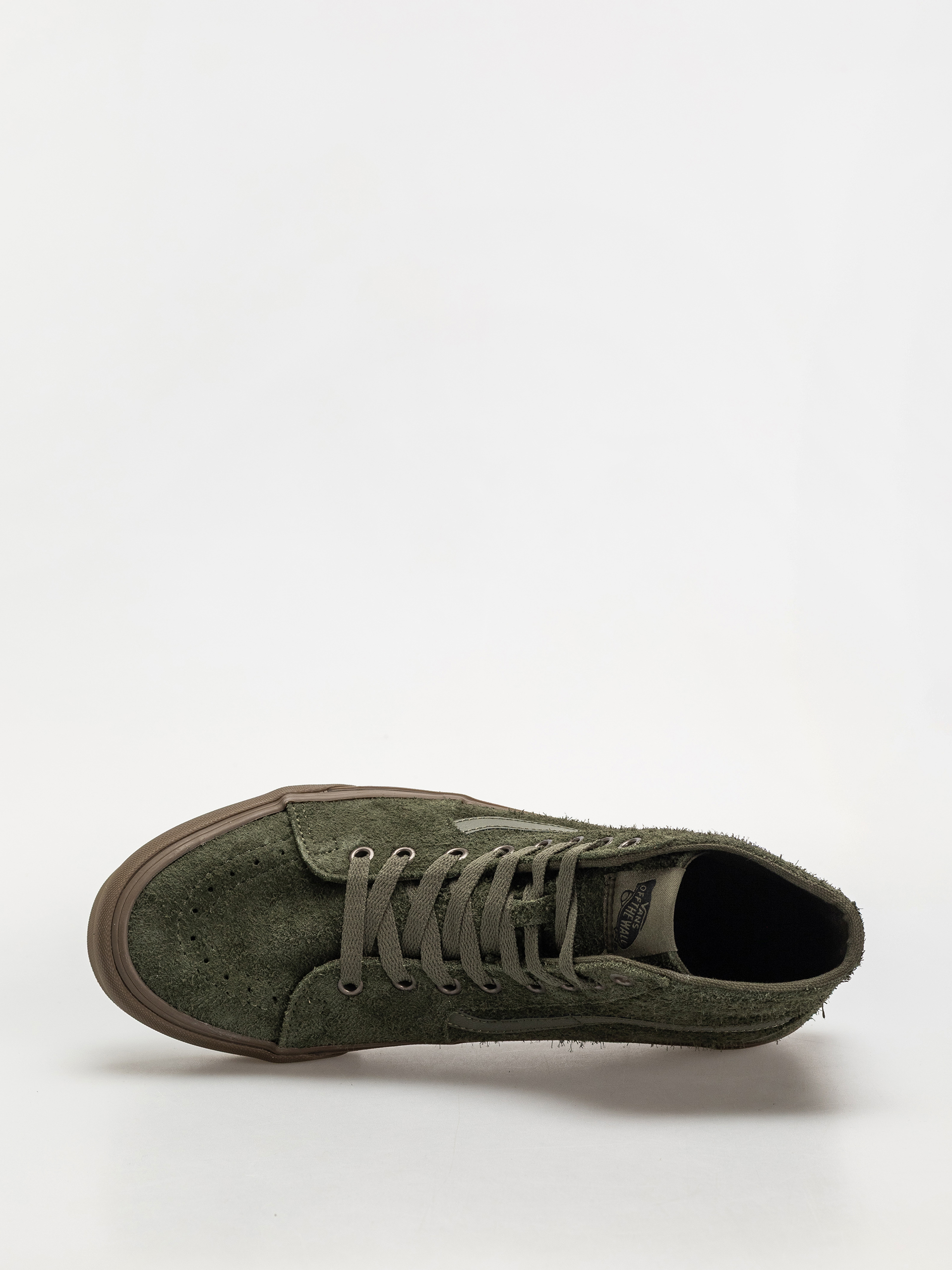 Обувки Vans Sk8 Hi Tapered (hairy suede olive/gum)