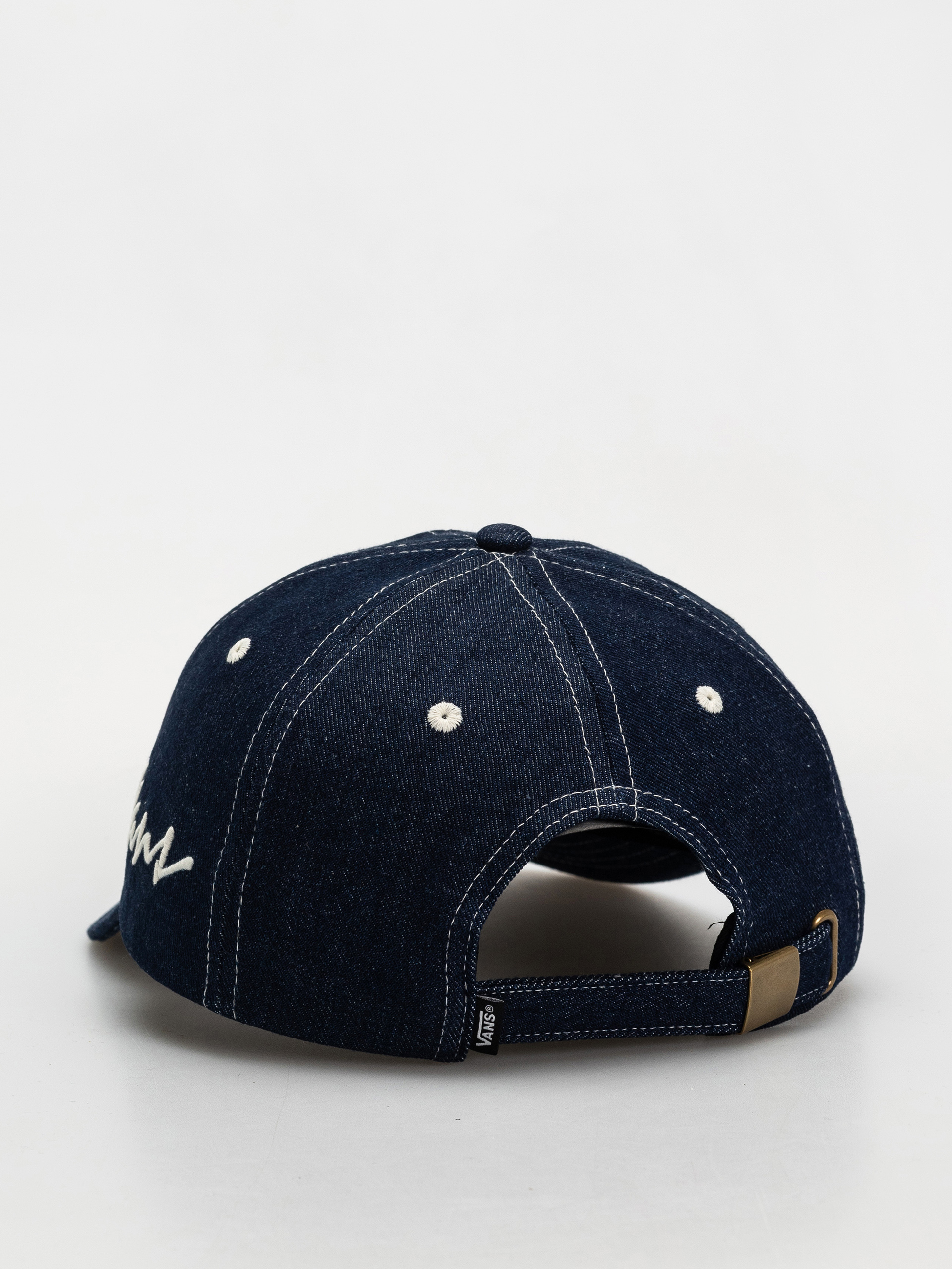 Шапка с козирка Vans Classic Script Curved Bill Jockey (dark denim)