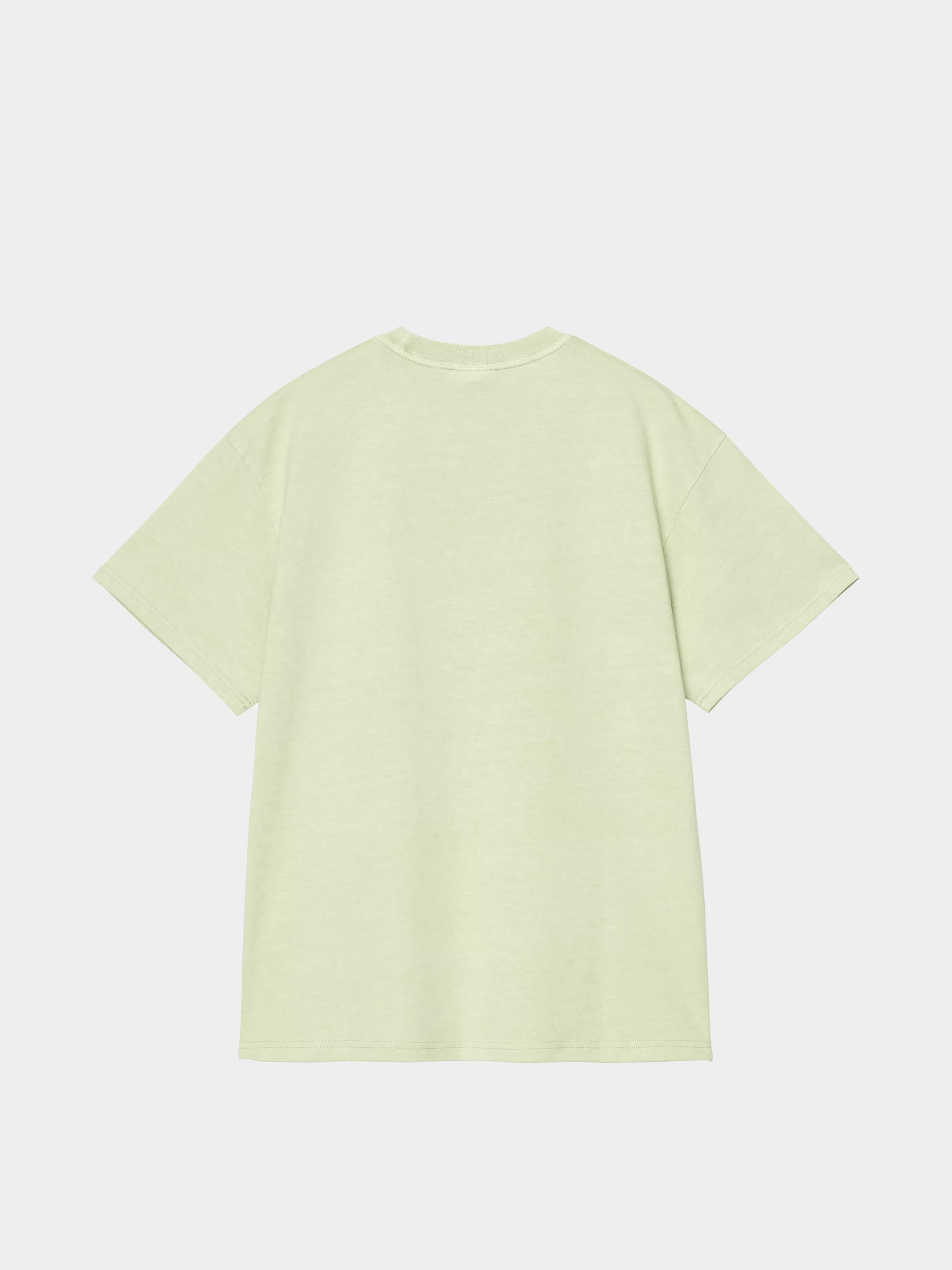 Тениска Carhartt WIP Helix Redux (pale olive/garment dyed)