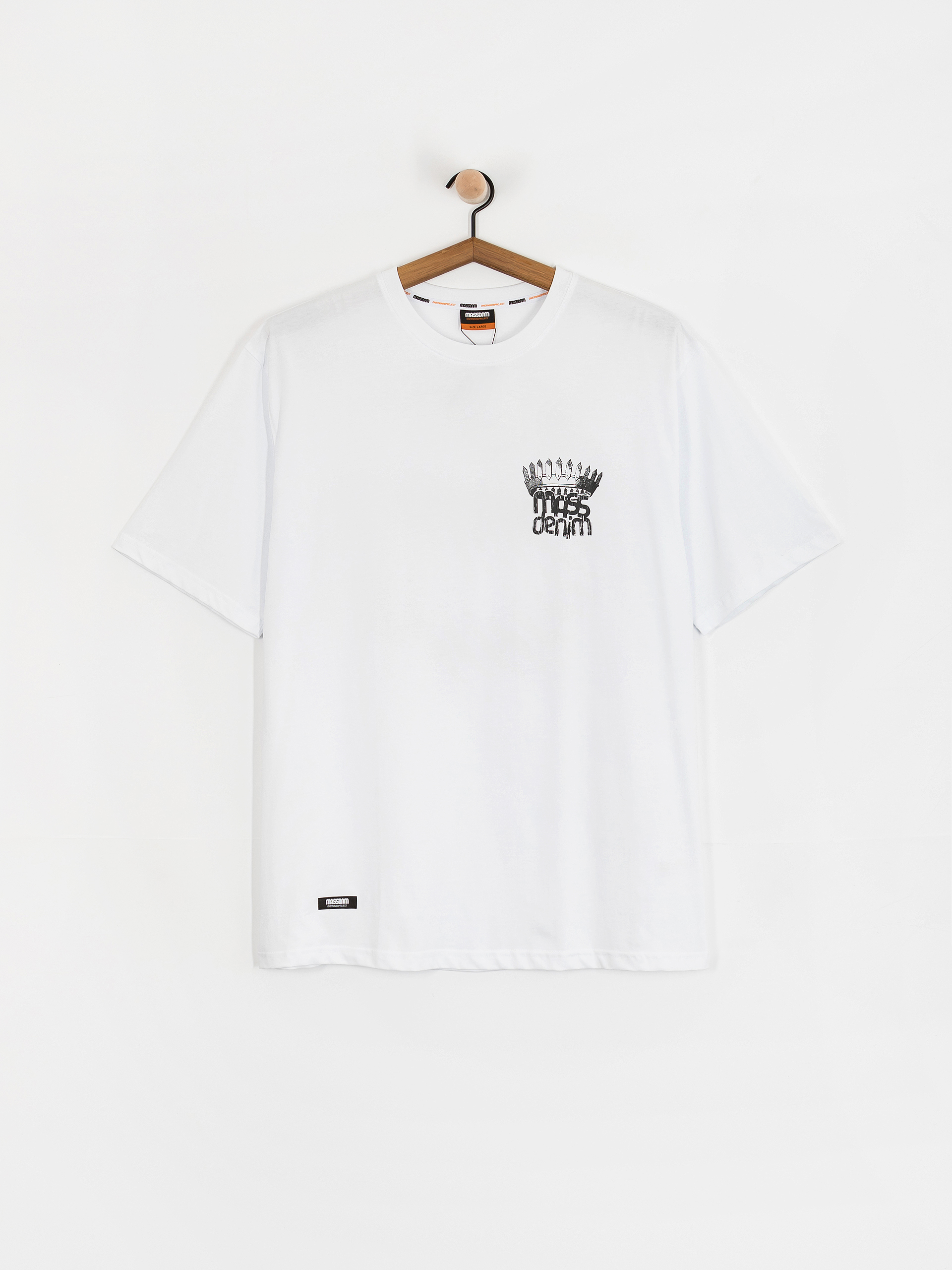 Тениска MassDnm Crown (white)