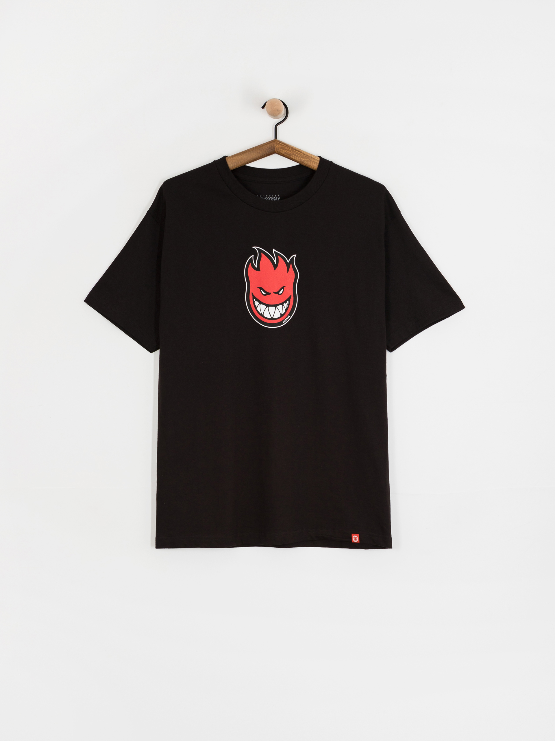 Тениска Spitfire Bighead Mid Fill (black w/red white&black print)