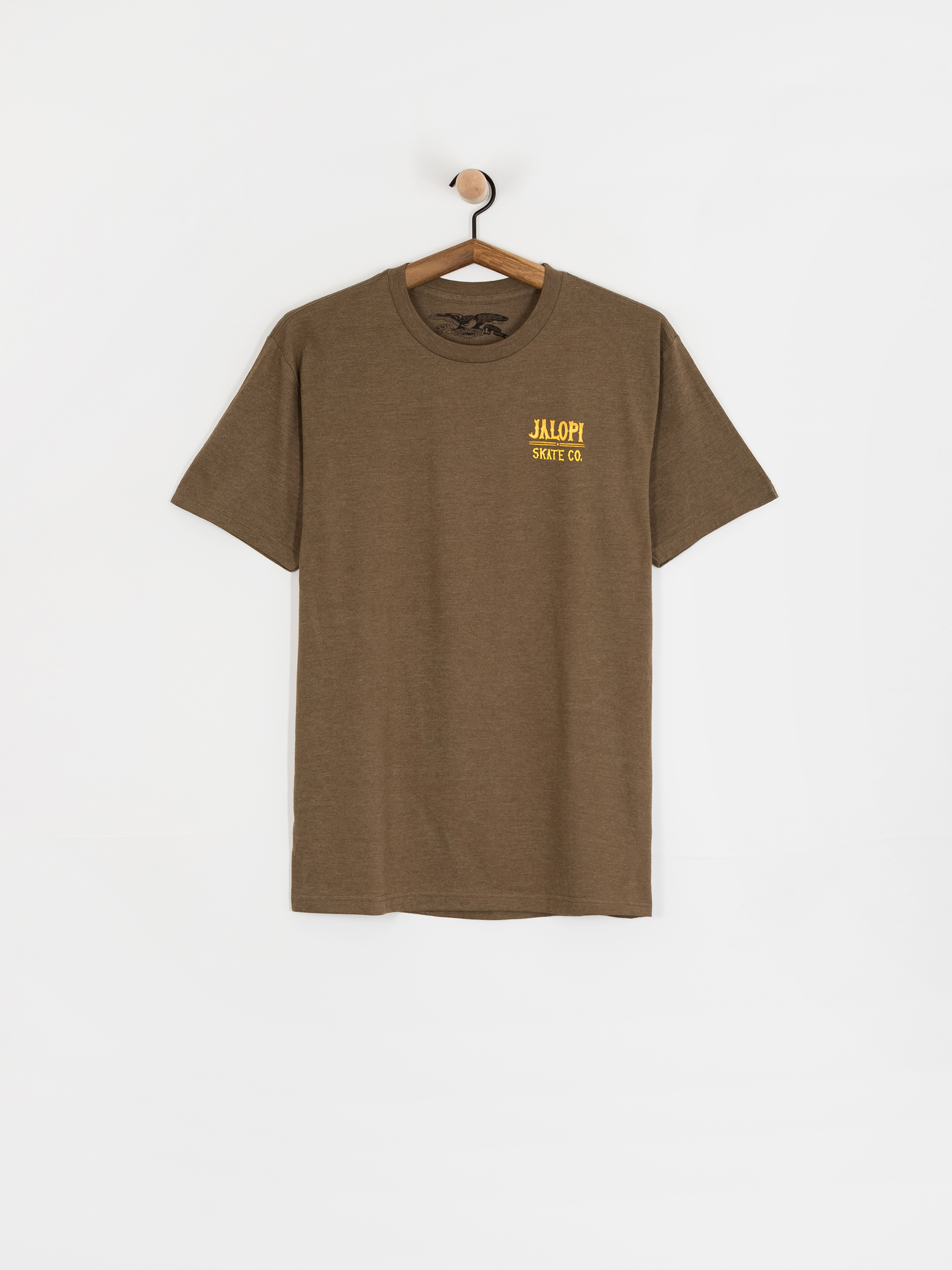 Тениска Antihero Stop Pollution (heather army w/multicolor prints)