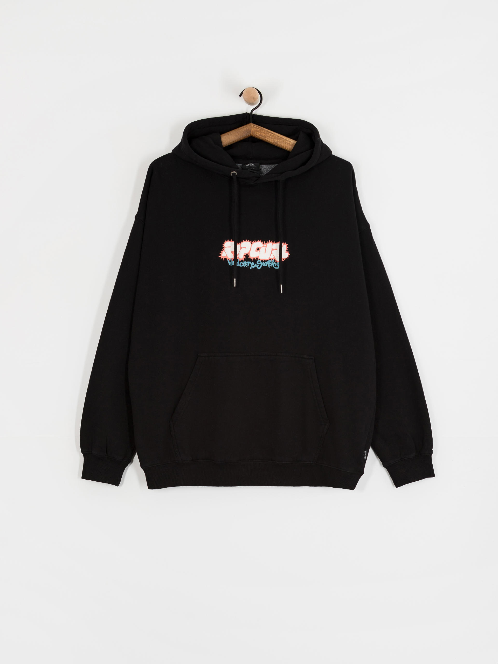 Суитшърт с качулка Rip Curl Raw Energy HD (black)