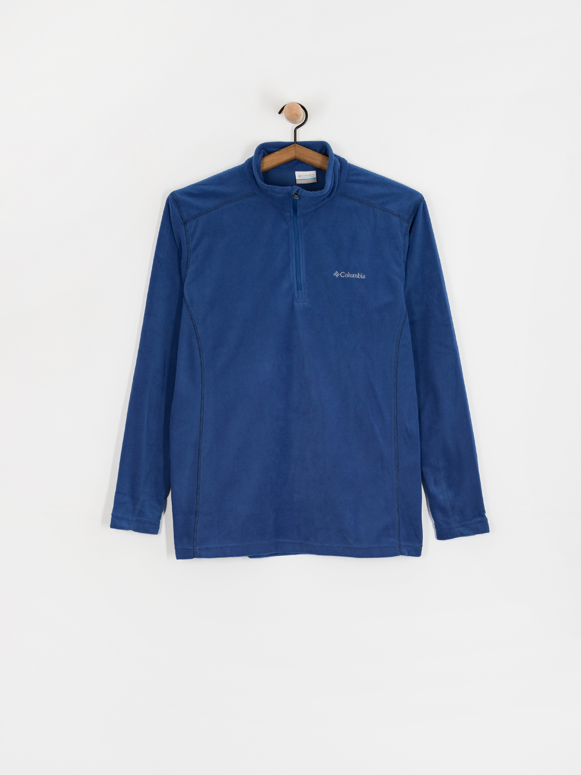 Мъжки Поларени суитшърт Columbia Klamath Range II Half Zip (mountain blue)